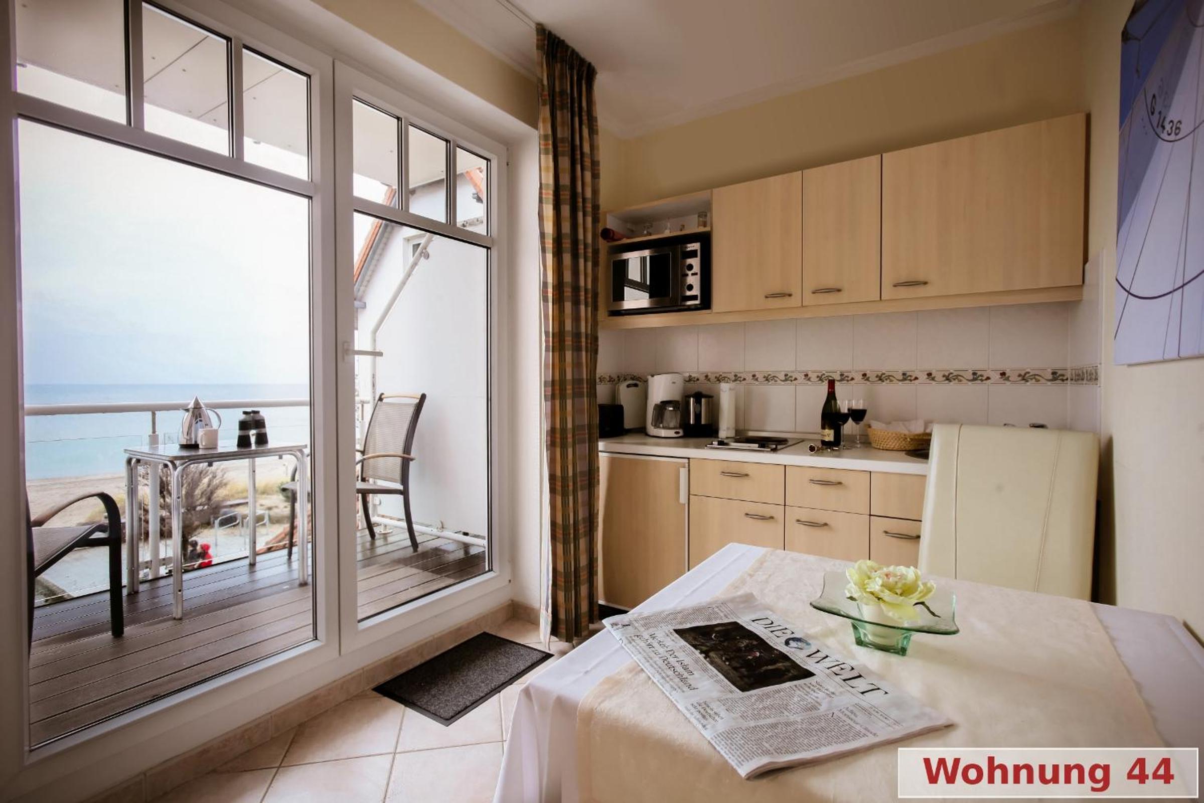 Apartment 44 with Balcony and Sea View