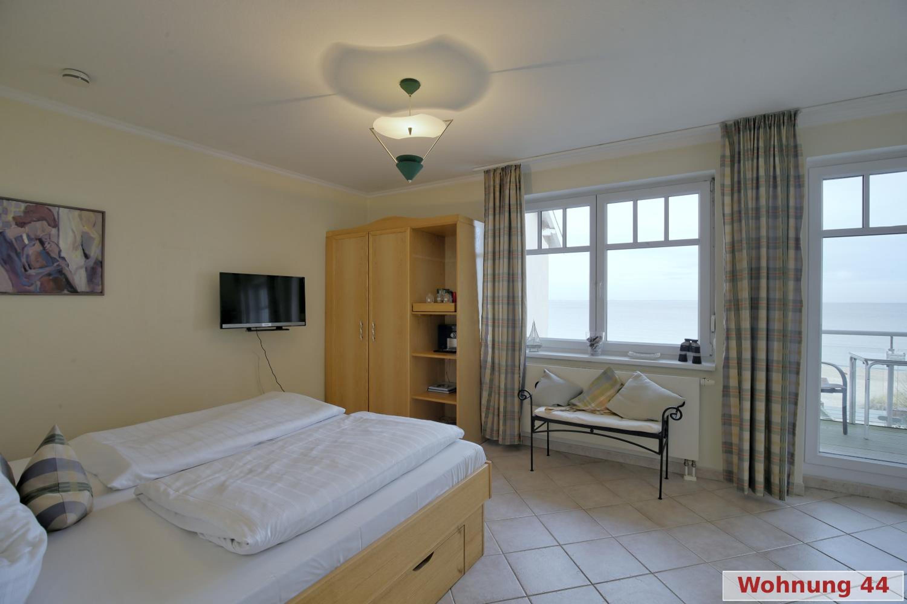 Apartment 44 with Balcony and Sea View