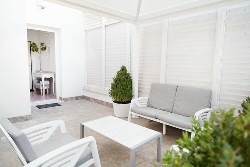 Двухместный номер с 1 двуспальной кроватью, терраса в Palazzo Massari Rooms