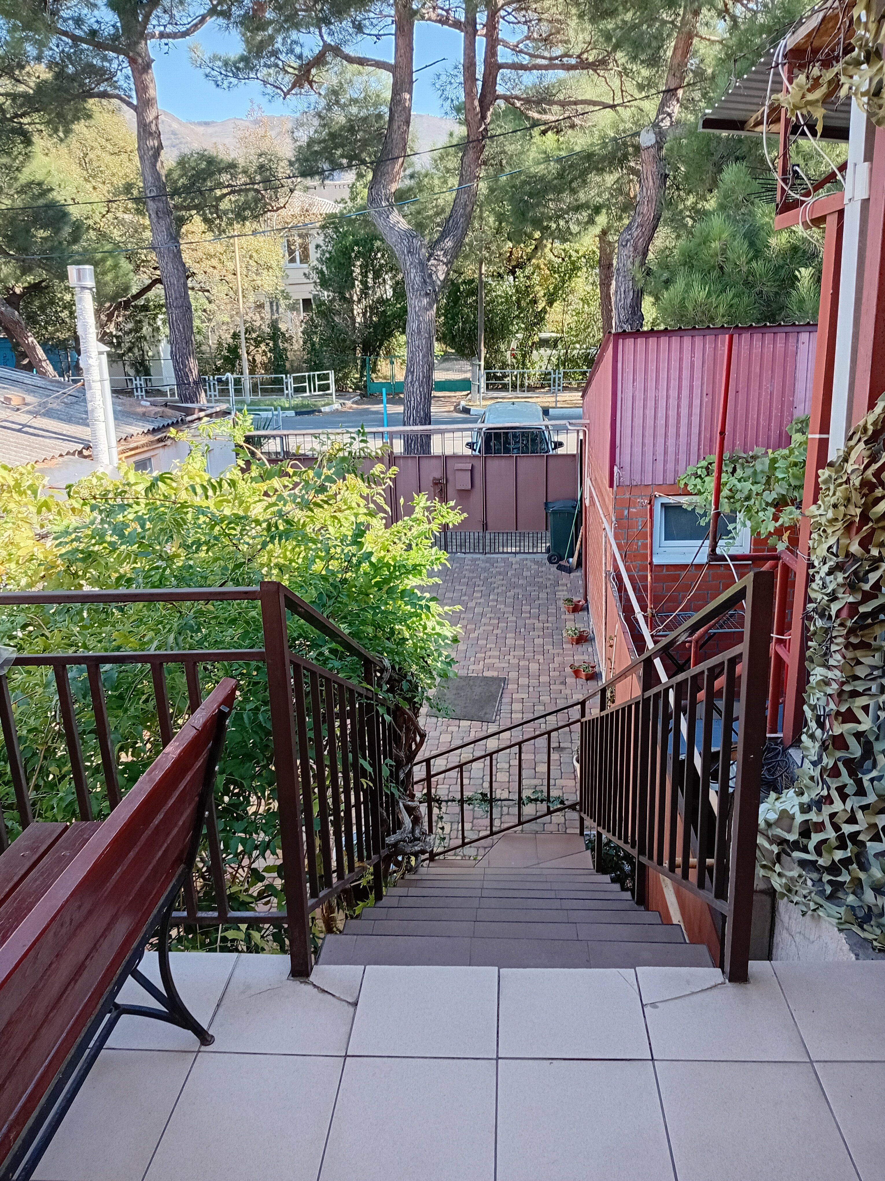 Двухместный номер с 1 кроватью и видом на горы