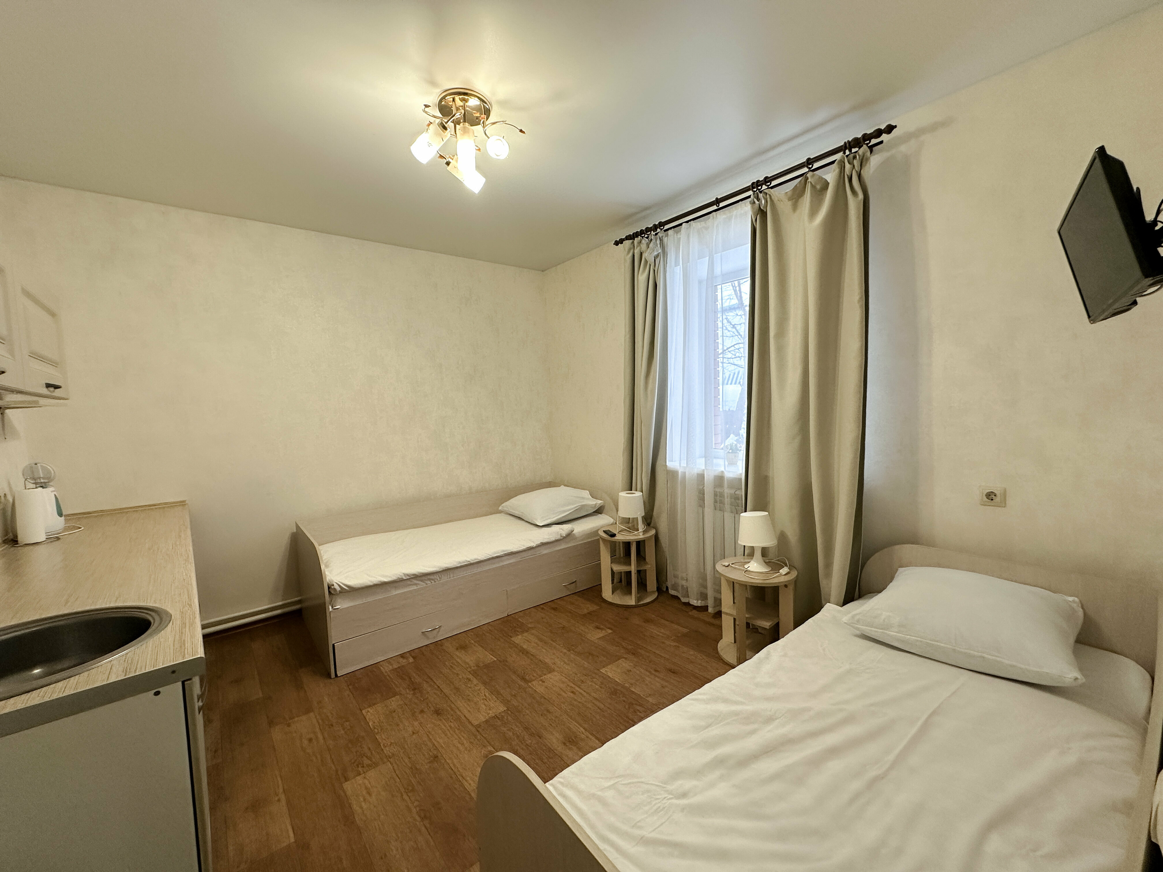 Бюджетный двухместный номер с 2 отдельными кроватями