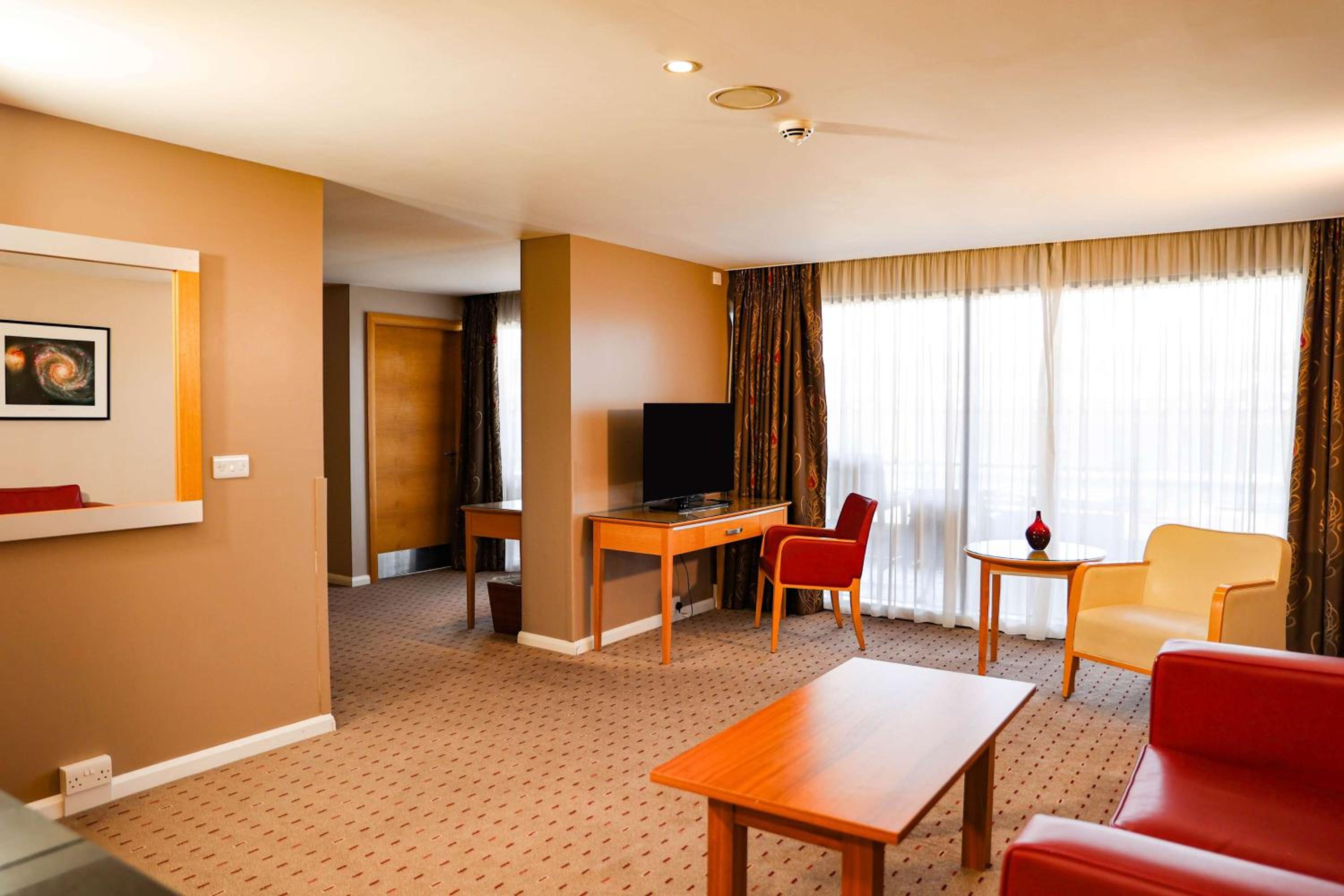 Junior King Suite With Daytime Pitch View 