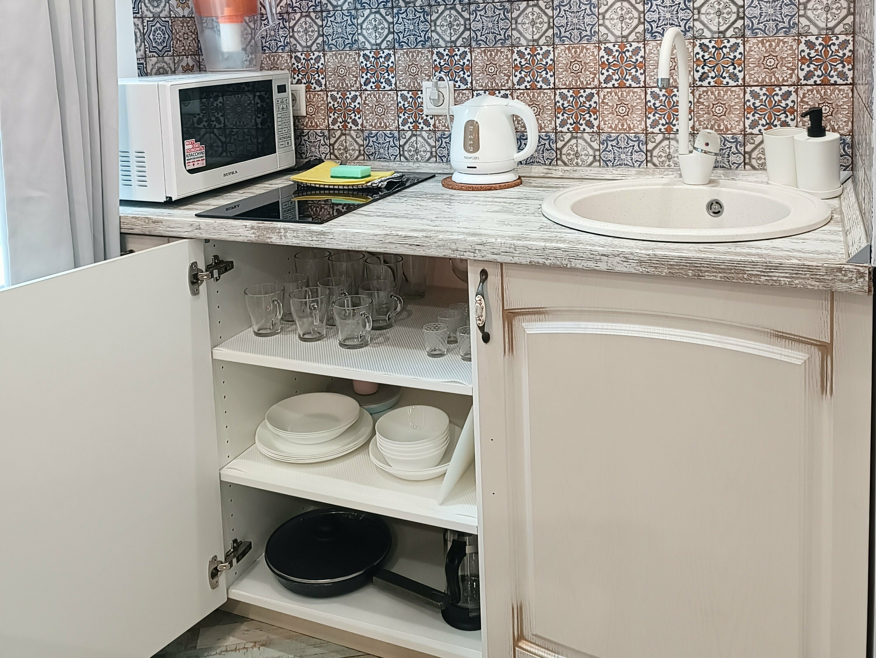 Семейные апартаменты со спальным этажом для 2-6 гостей (11)