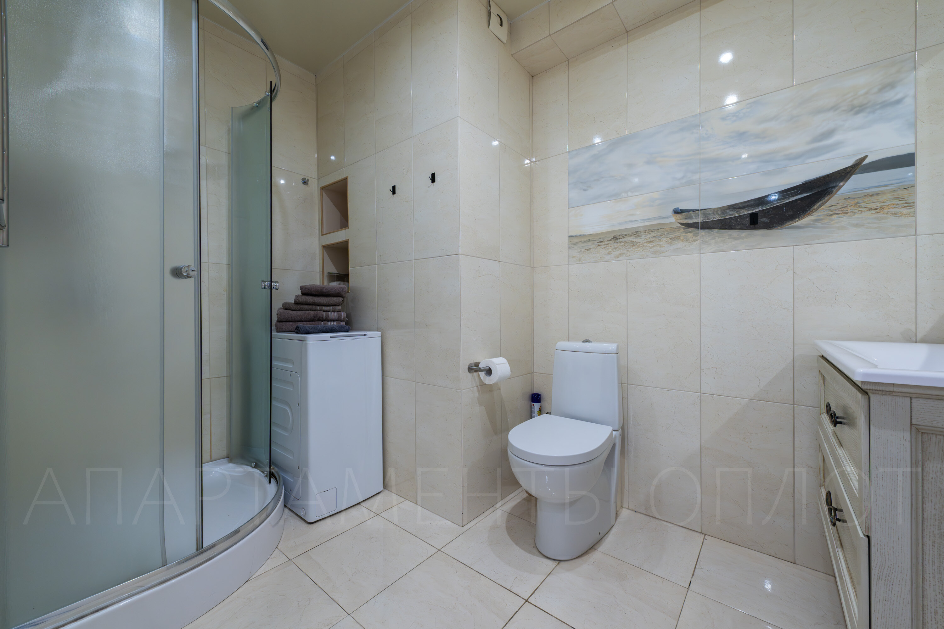 ДВУХУРОВНЕВЫЕ АПАРТАМЕНТЫ |№12 |  с балконом-фотостудией | 4 этаж