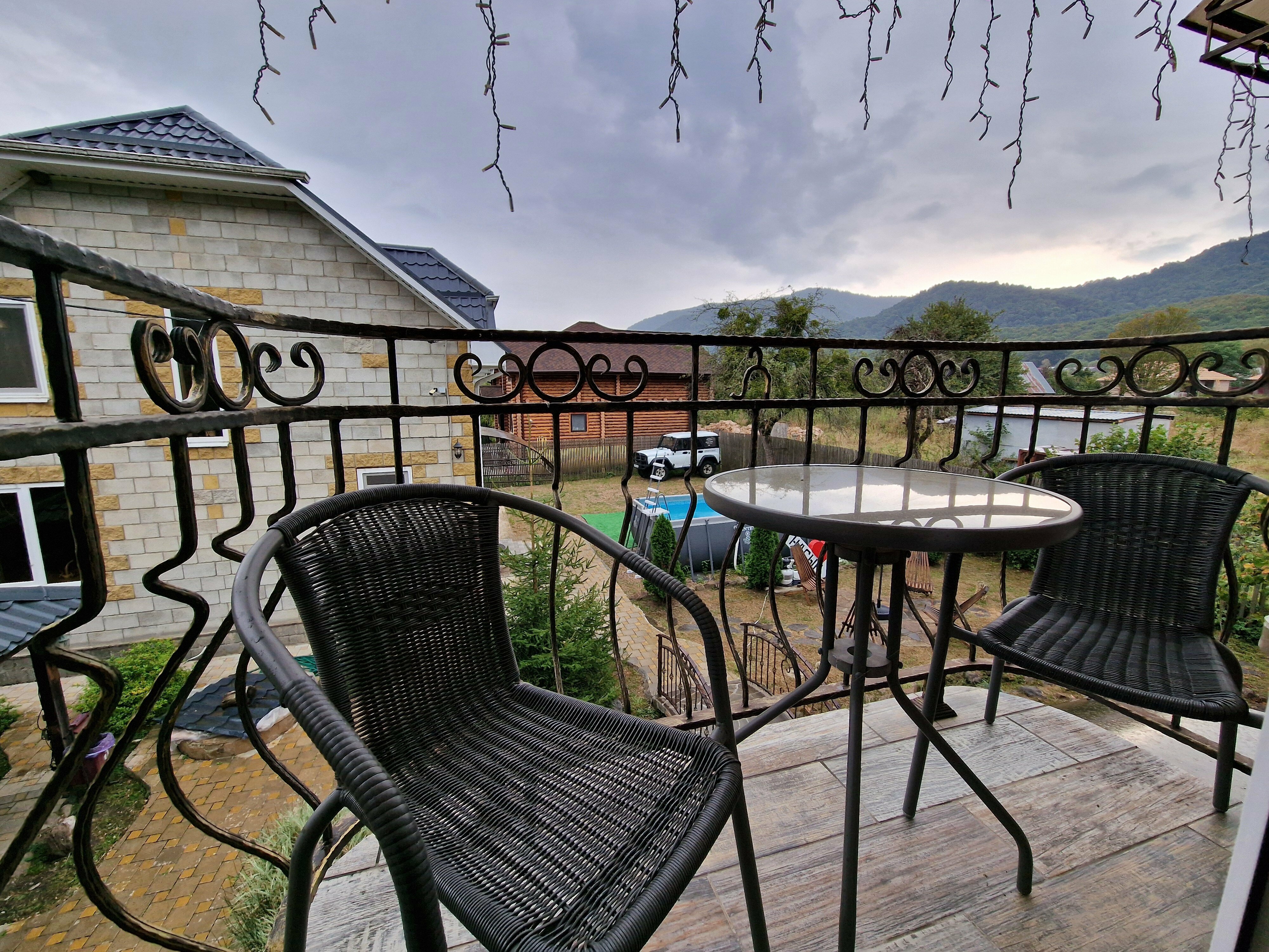 Двухместный номер с 1 кроватью и балконом