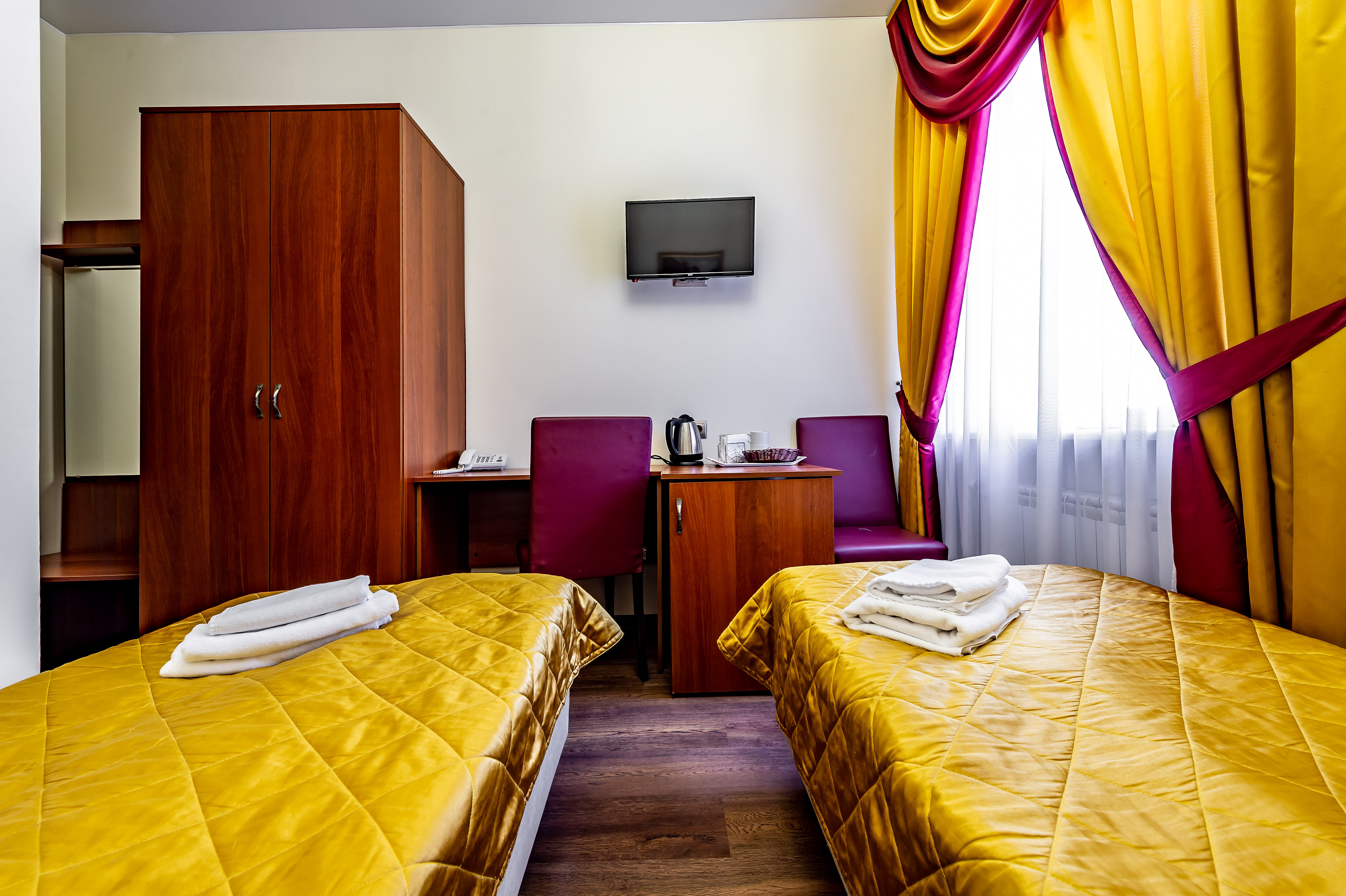 Двухместный номер с 2 отдельными кроватями