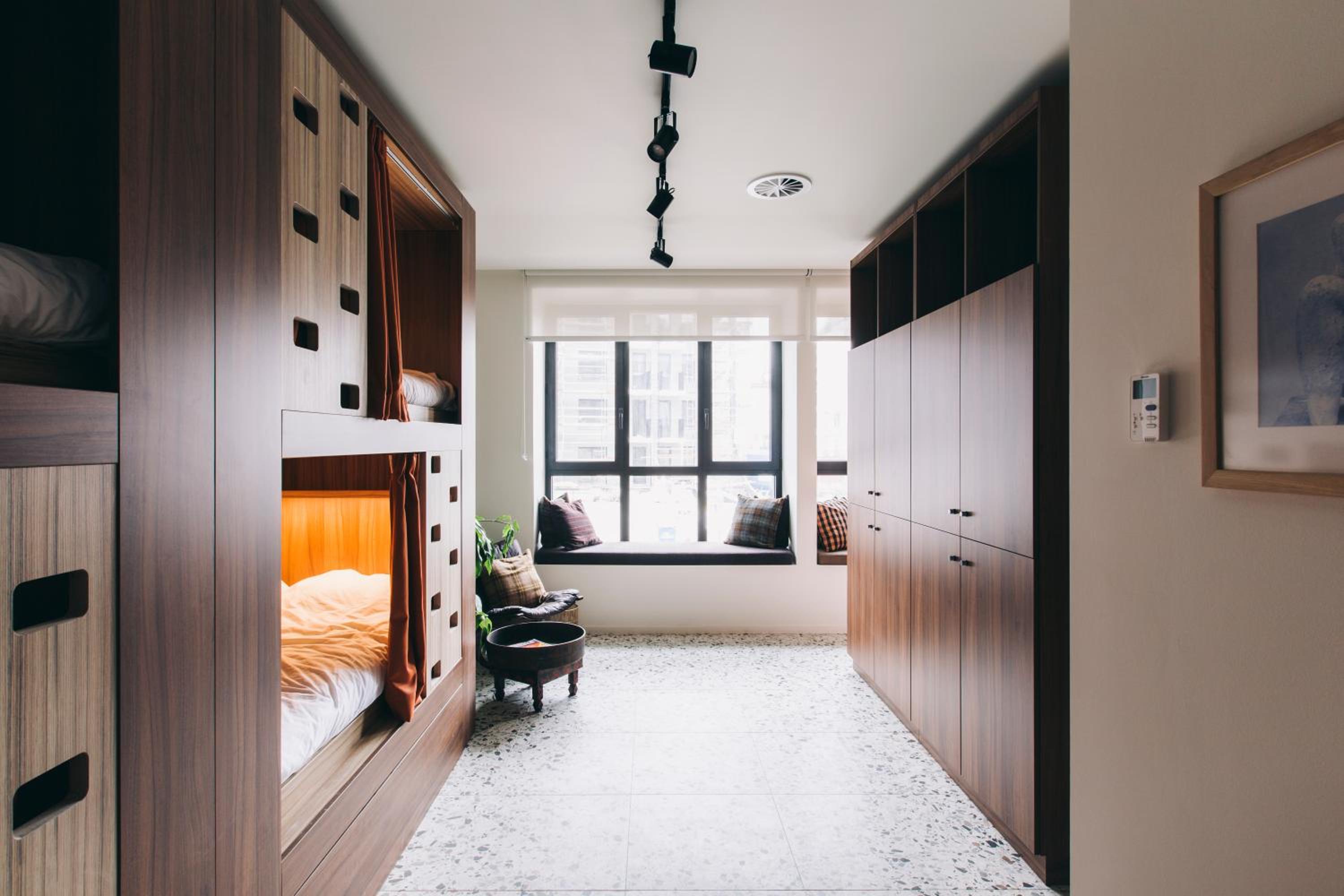 Single Bed in Dormitory Room