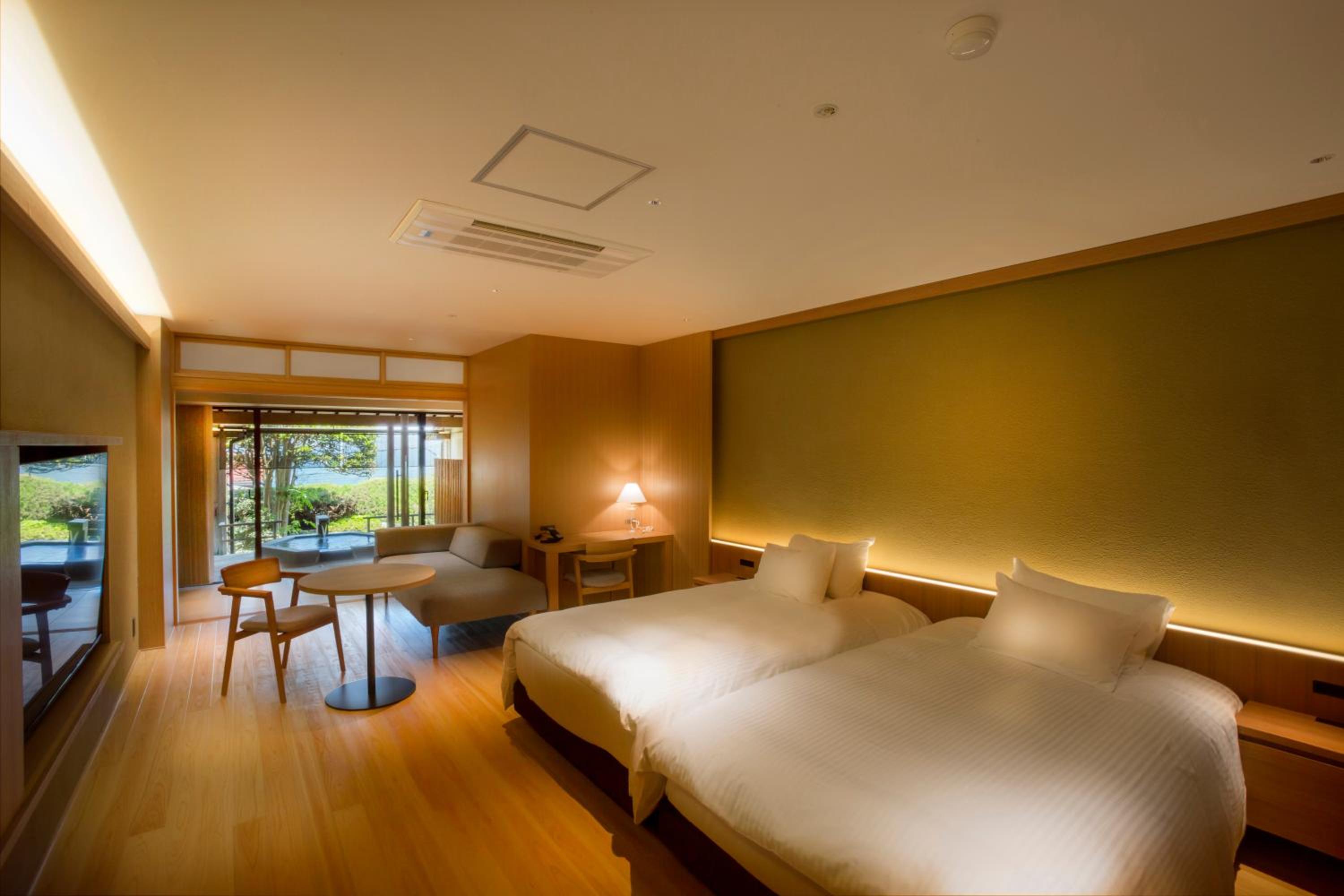 Twin Room with Private External Bathroom