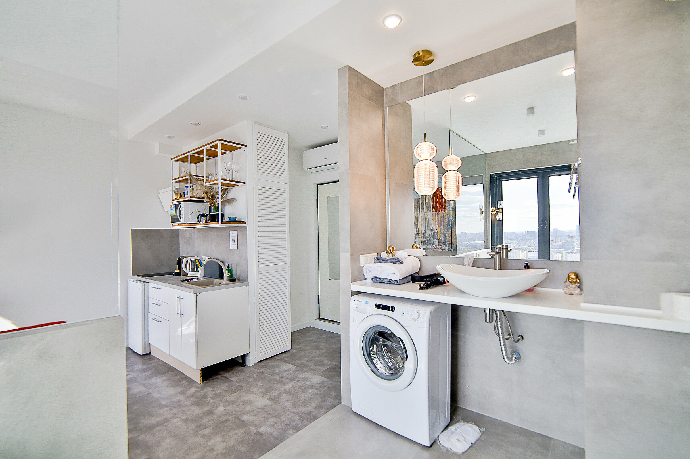 Люкс с кроватью размера "queen-size" и гидромассажной ванной