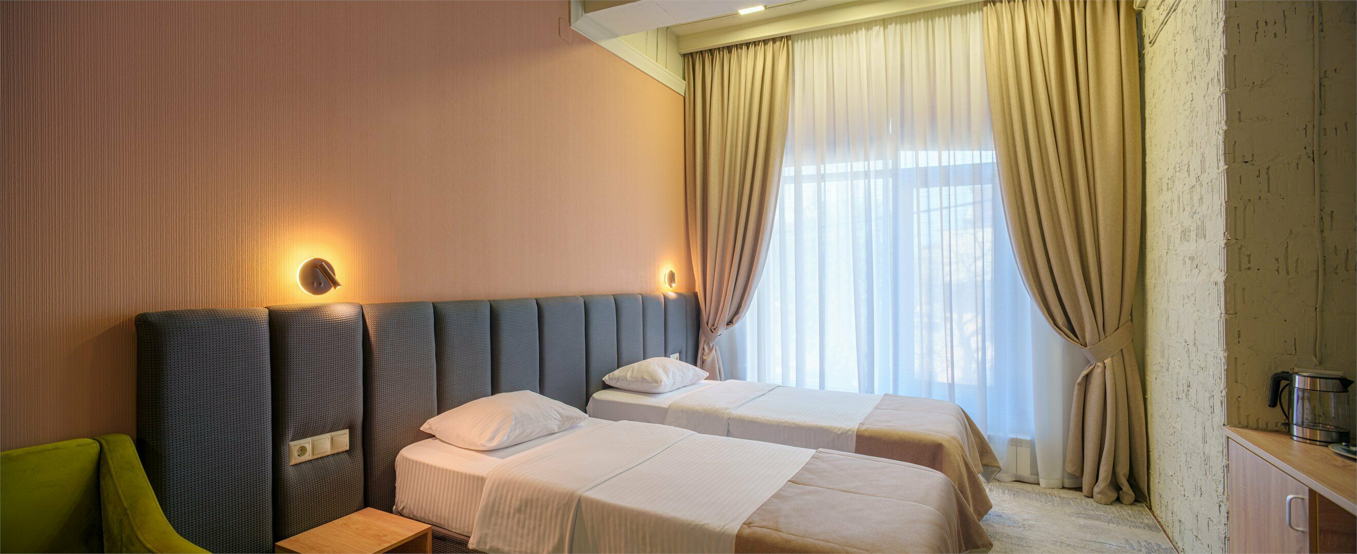 Двухместный номер с 2 отдельными кроватями