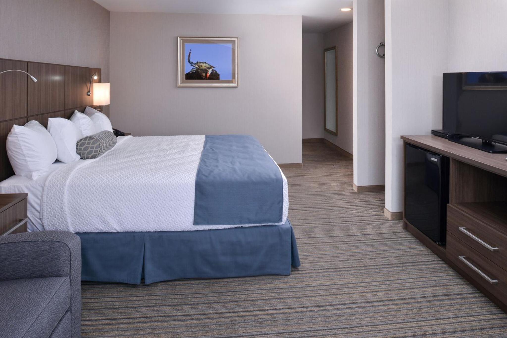 Deluxe King Room with Balcony with Pullout Sofa