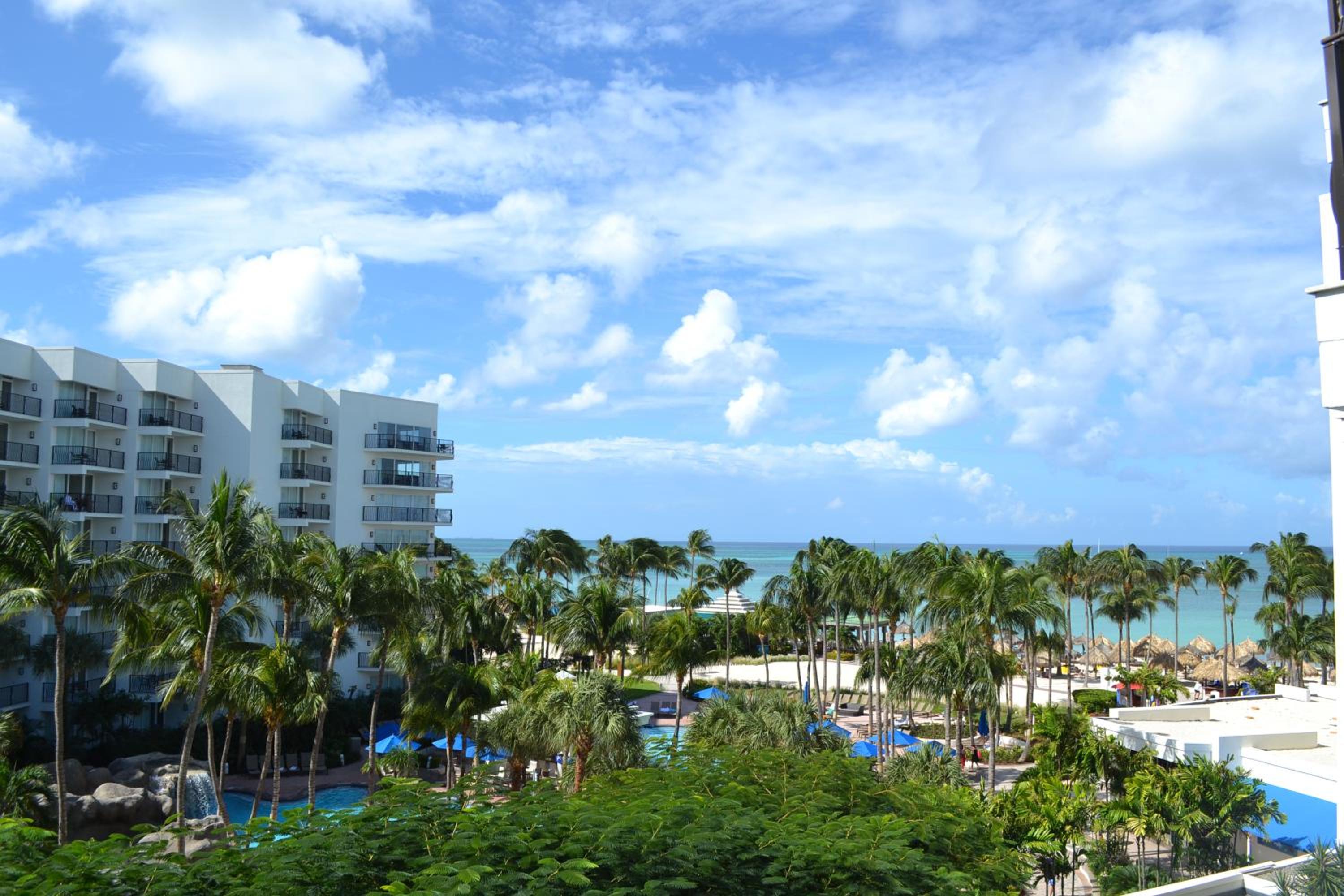 Partial Ocean View Room, 2 Queen Beds