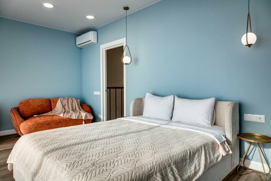 201 Апартаменты King Size с видом на море в современном Жилом Комплексе