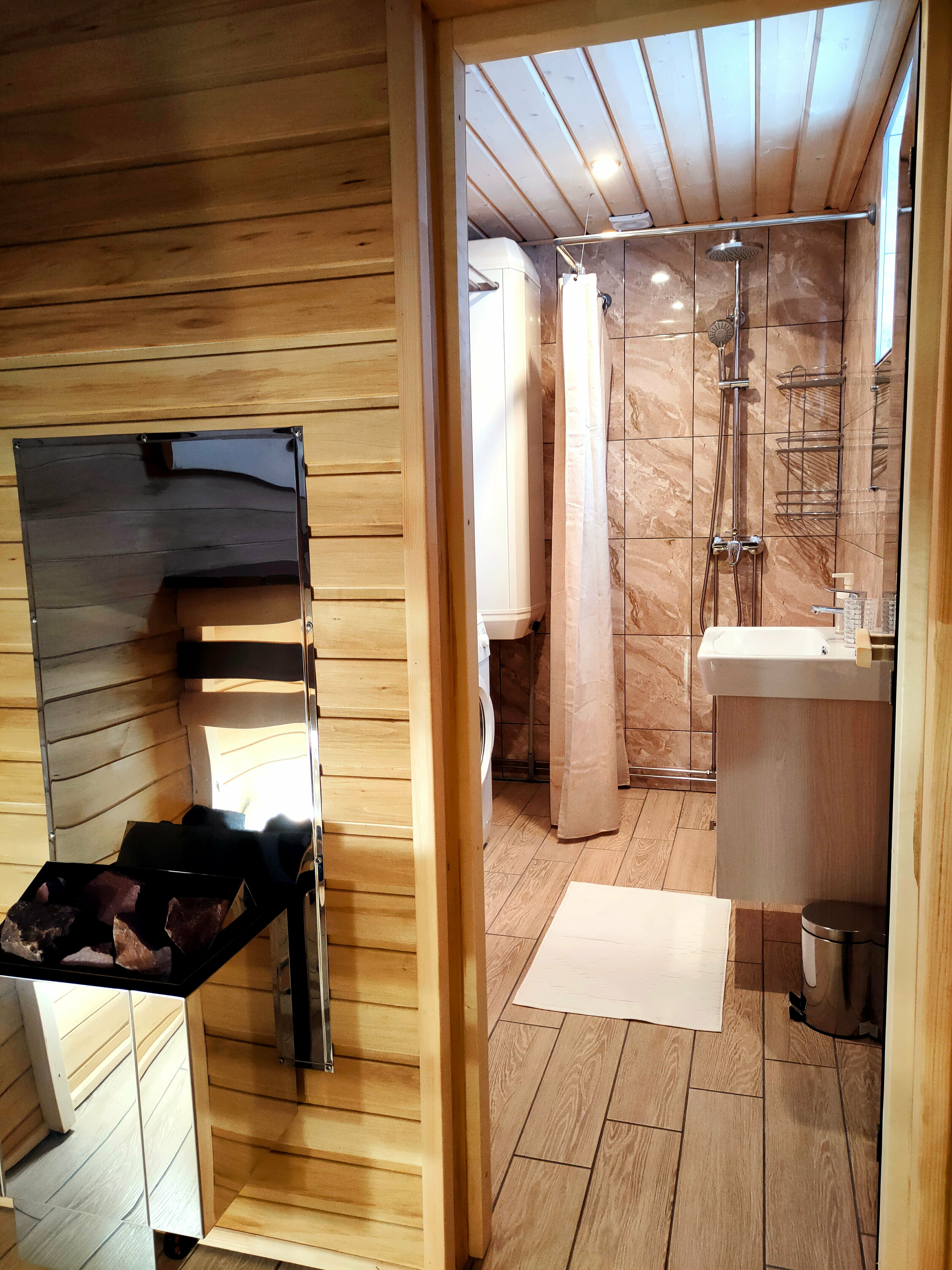 Черничный с сауной 90м2