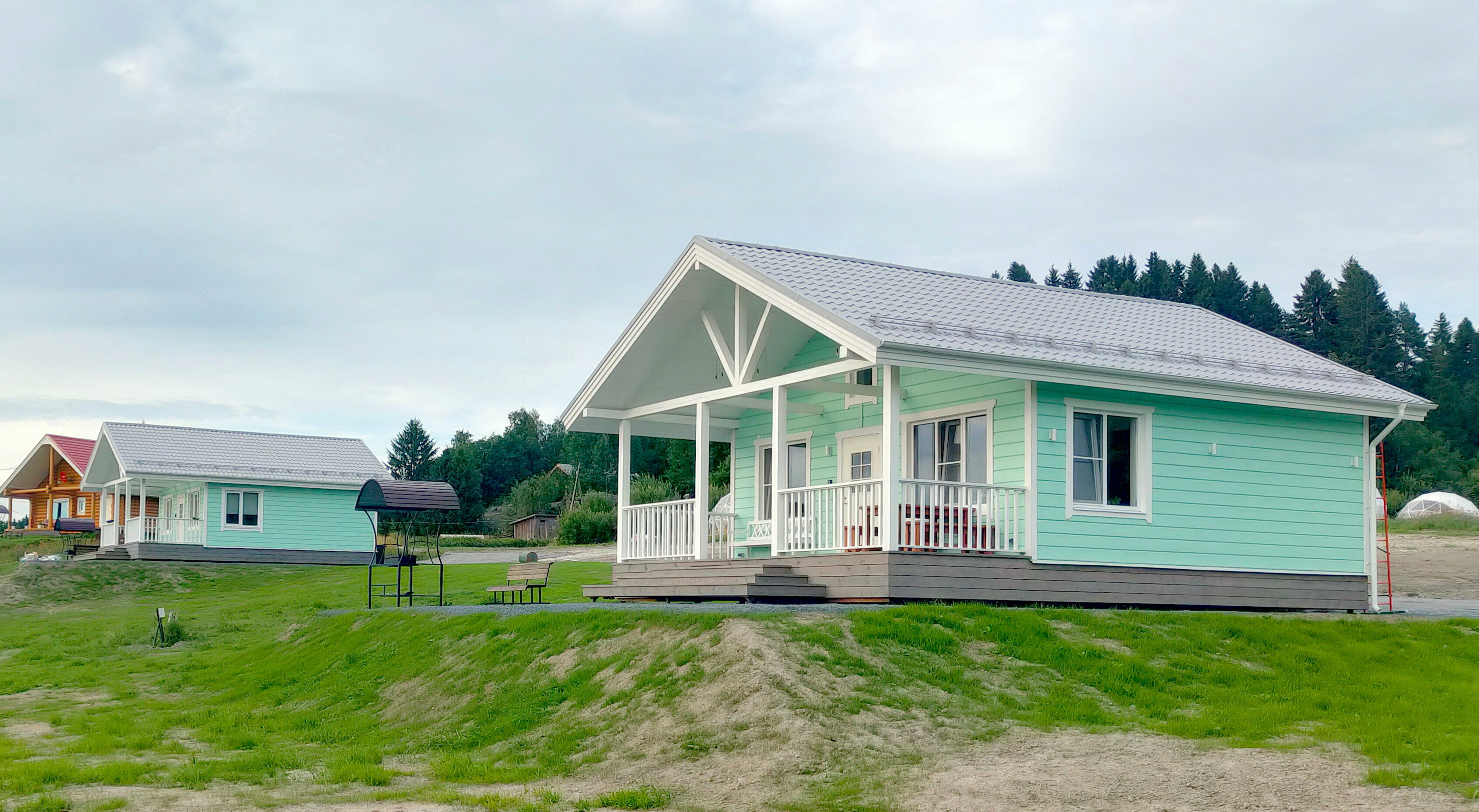 Мятный дом с сауной 70м2