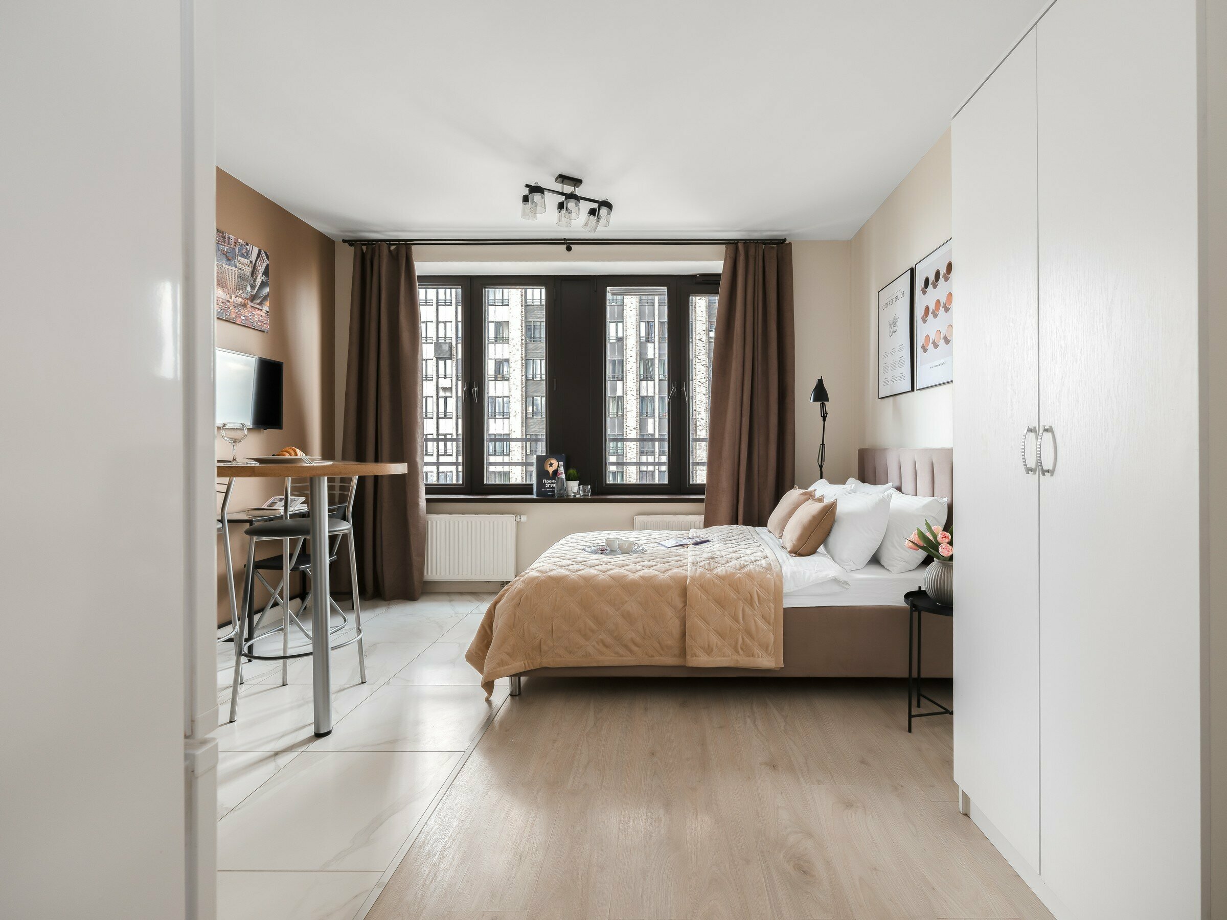 Orient - 2х местные делюкс апартаменты в "Савеловский-Сити" (23 этаж)