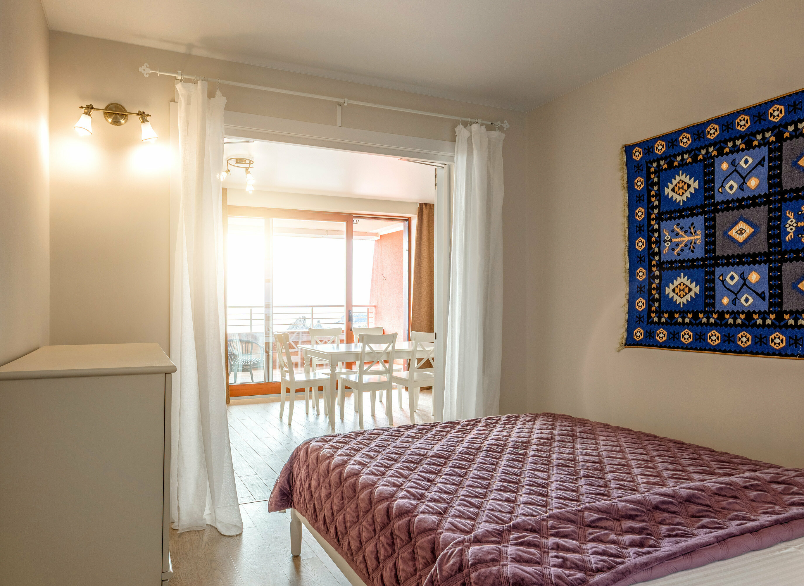 Апартаменты 116 с видом на море  и тремя санузлами