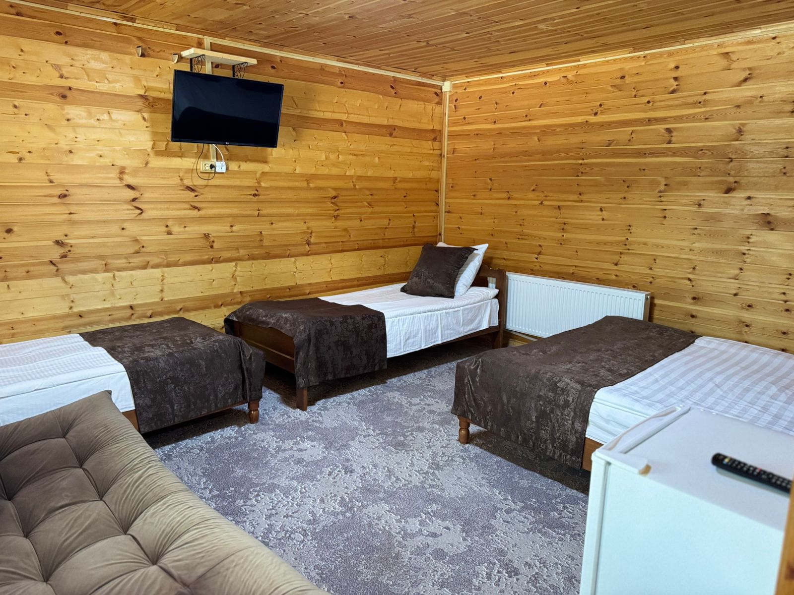 Отдельный домик с личной зоной барбекю