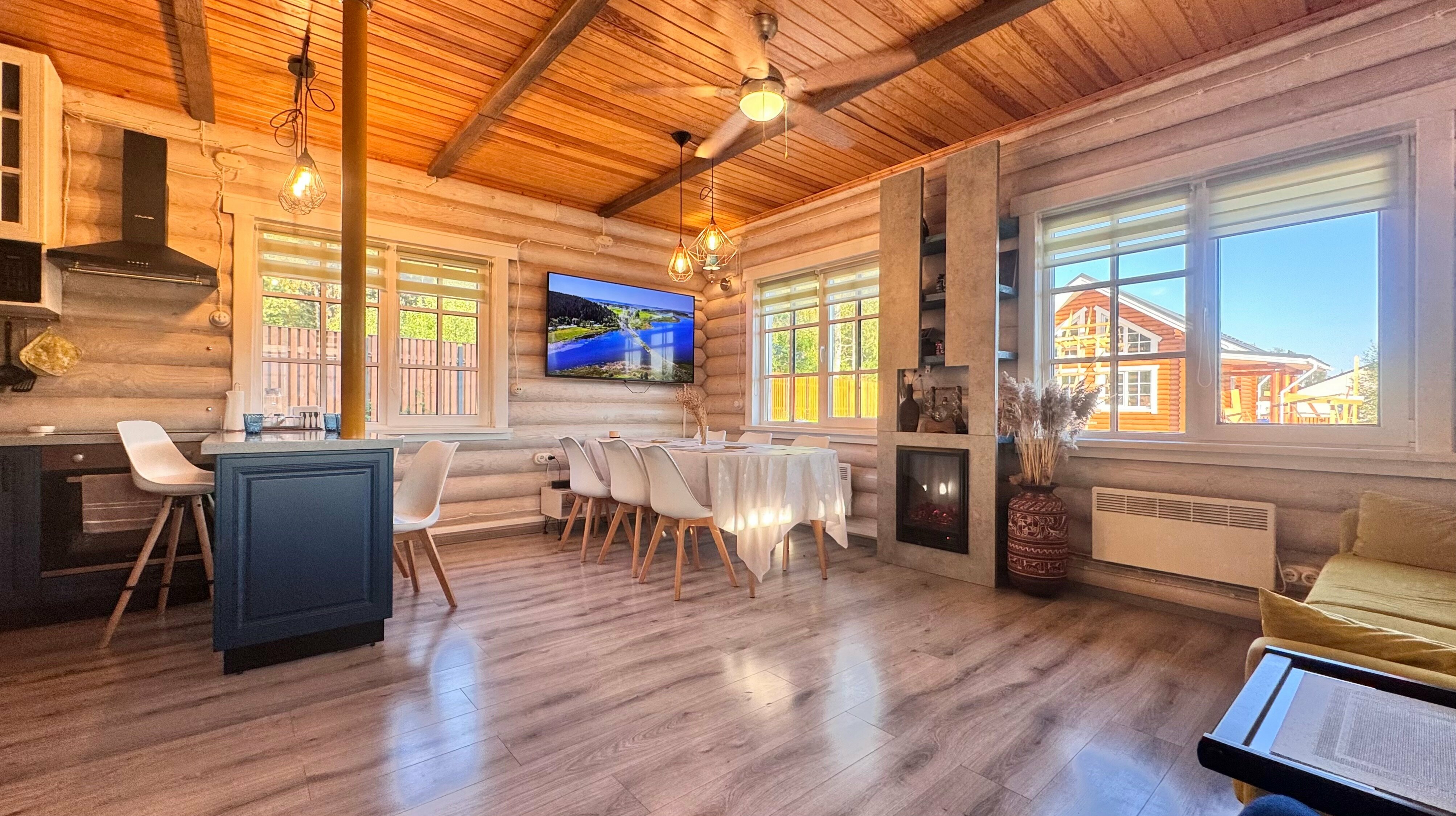 Усадьба "Ладожские этюды" у подножия горы Хийденвуори