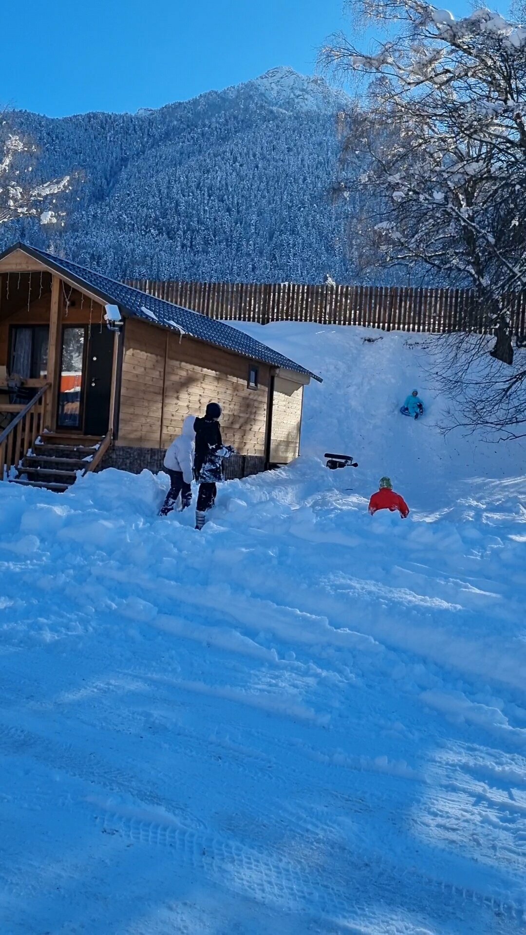 Коттедж с видом на горы