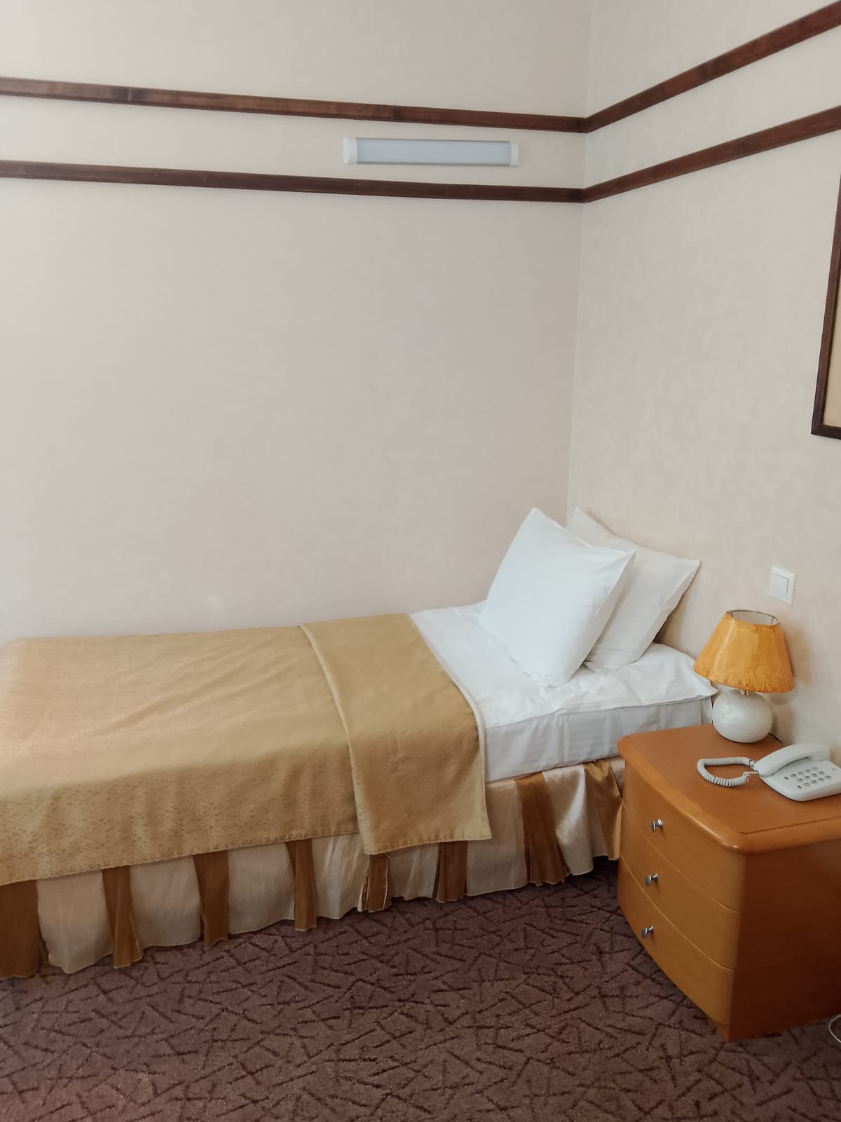 Одноместный номер с видом на озеро