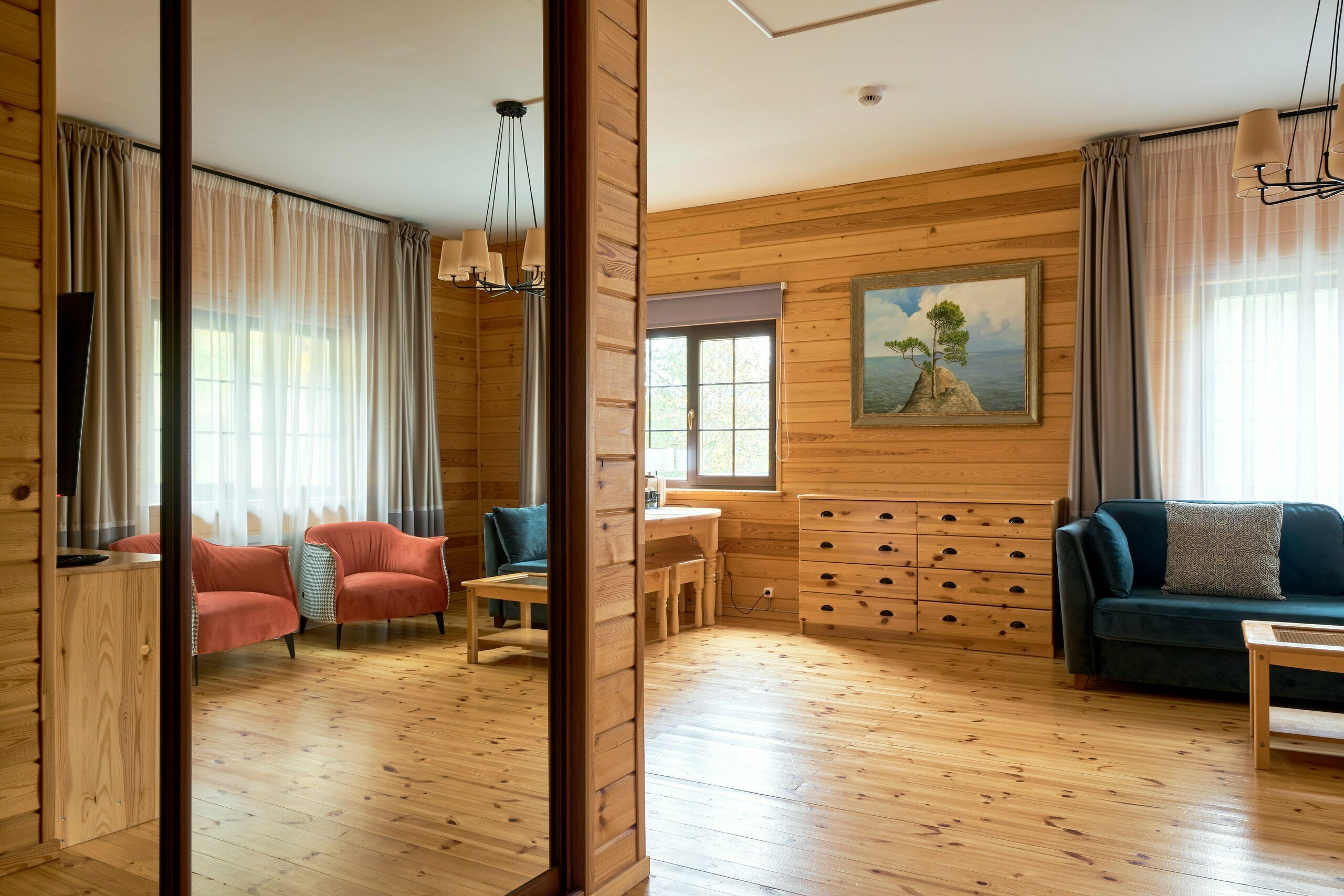 Коттедж с сауной