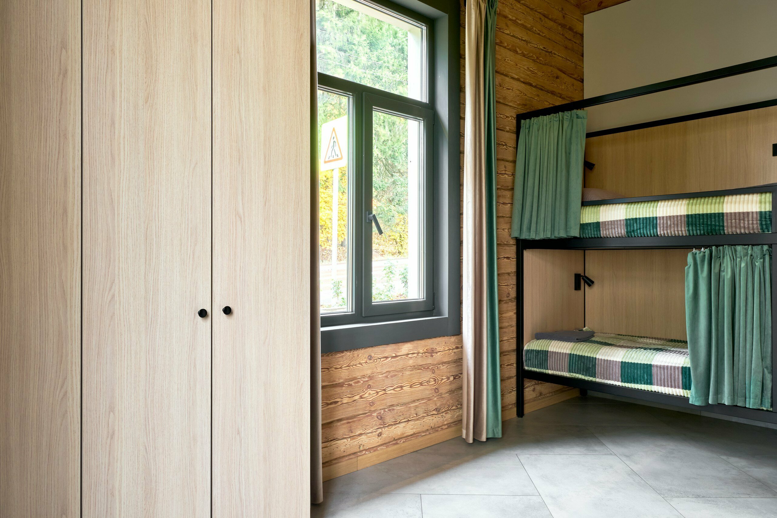 Общий 4-местный номер для мужчин и женщин