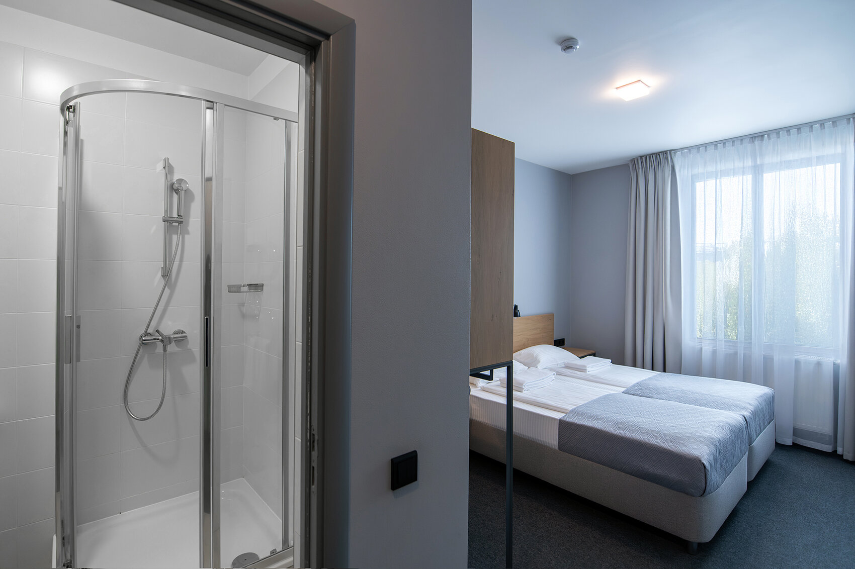 2-местный номер с собственной ванной комнатой