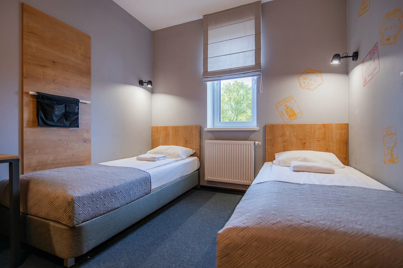 Двухместный номер с 2 отдельными кроватями