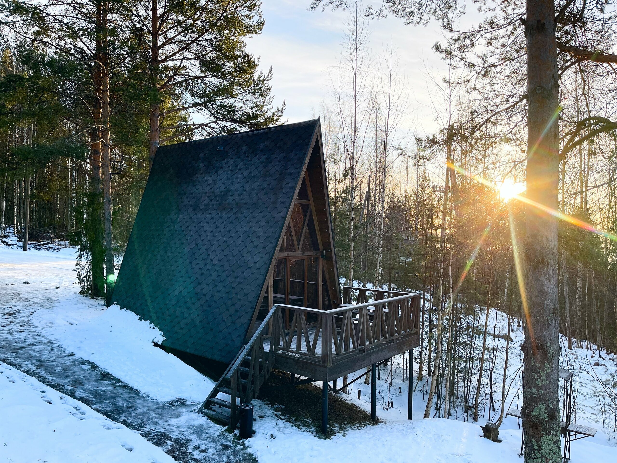 А-Фрейм «Лесной орех»