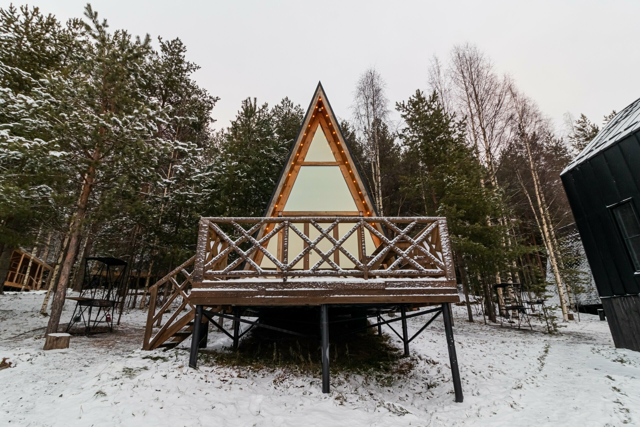 А-Фрейм «Золотой дуб»