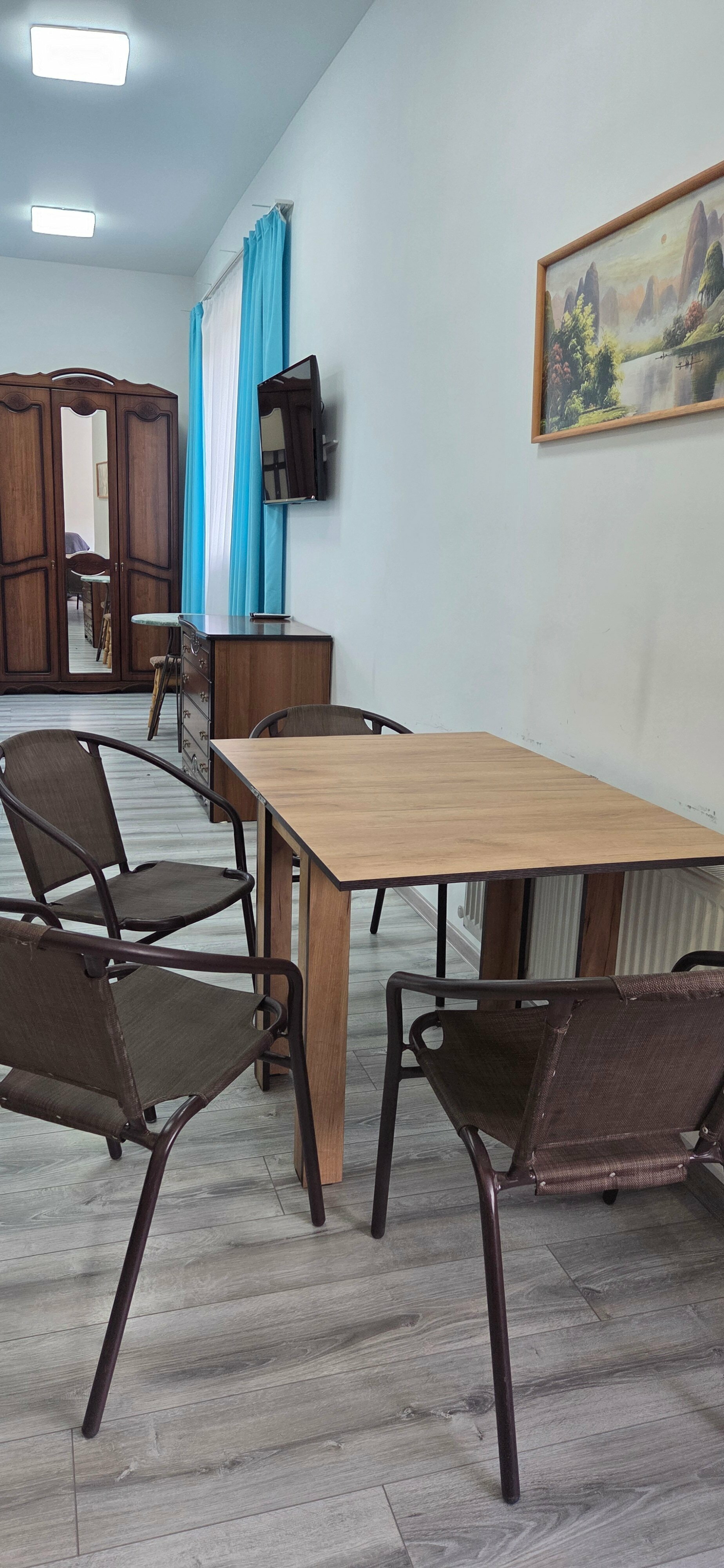 Апартаменты Делюкс с кухней и балконом