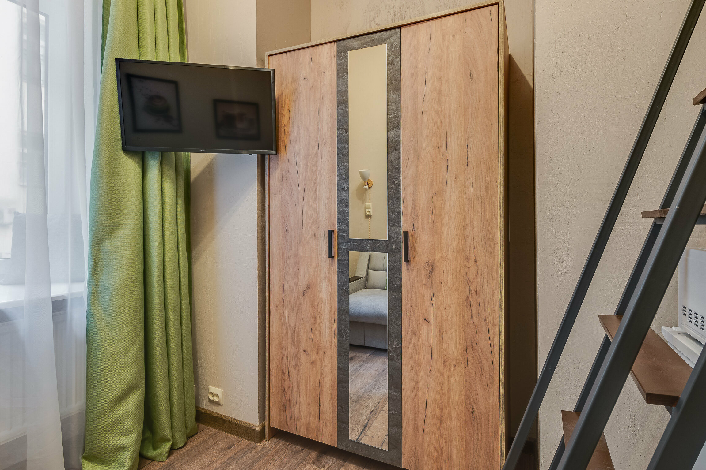 Двухуровневый трёхместный номер