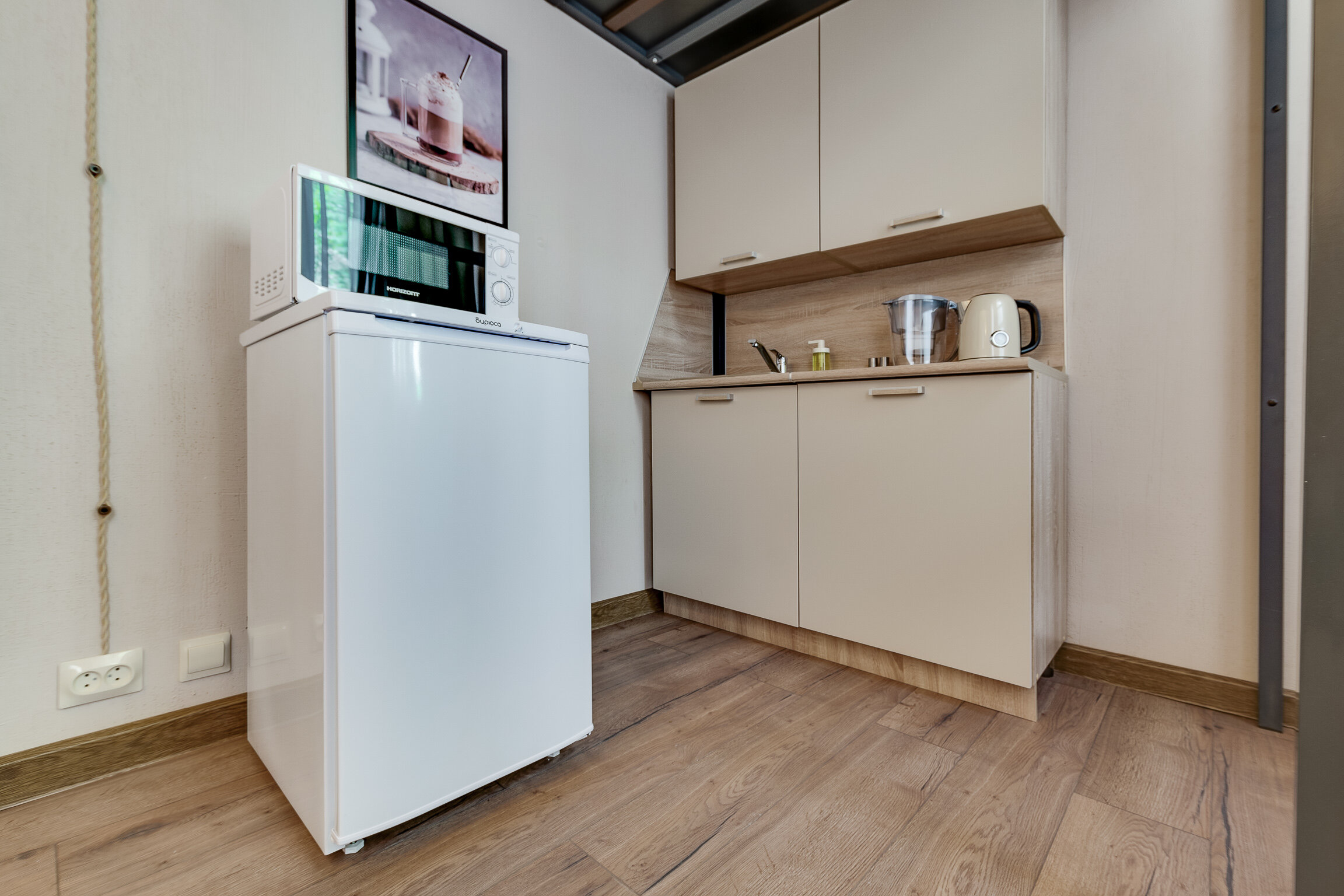 Двухуровневый четырехместный номер