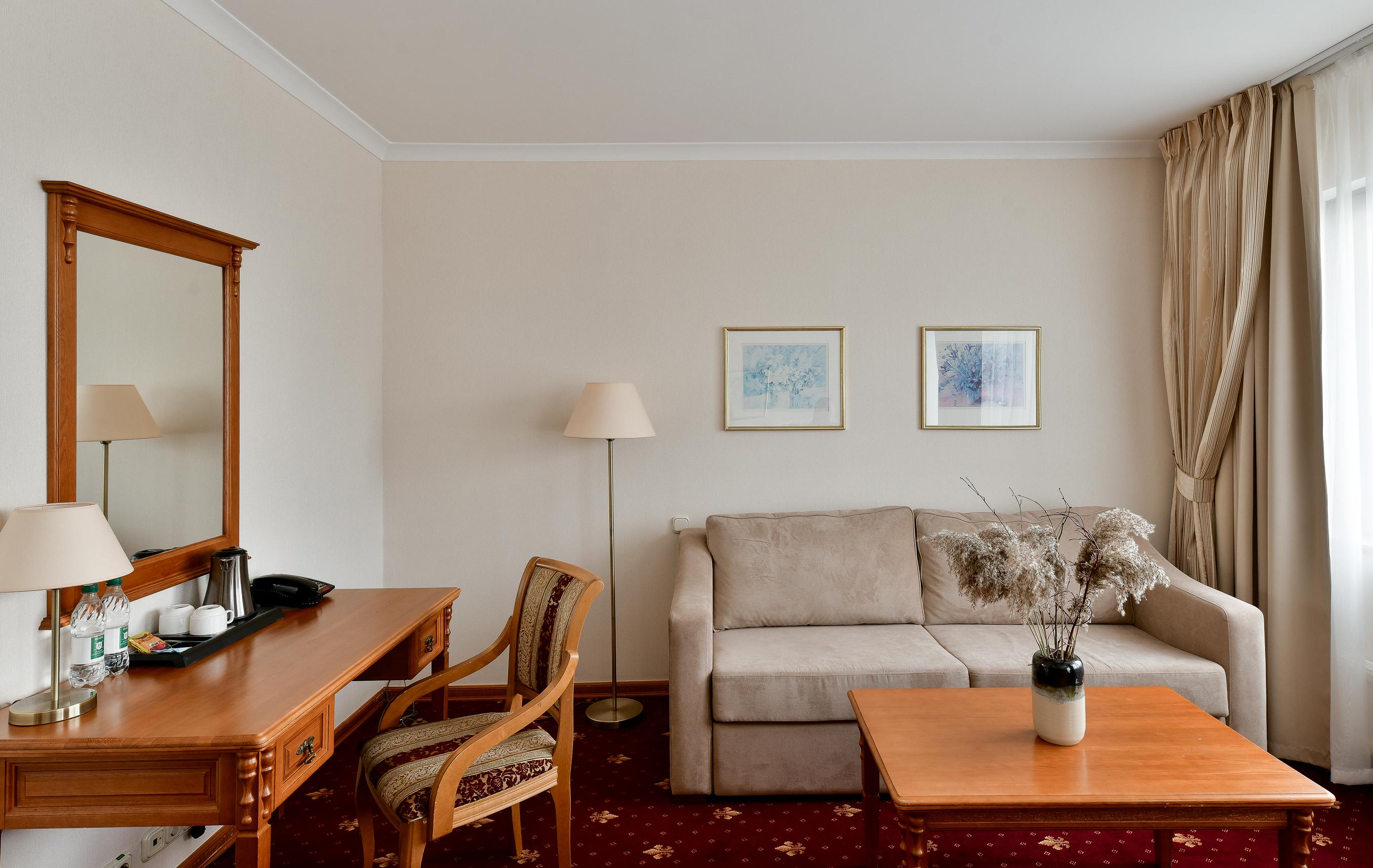 Студия Double c двухспальной кроватью