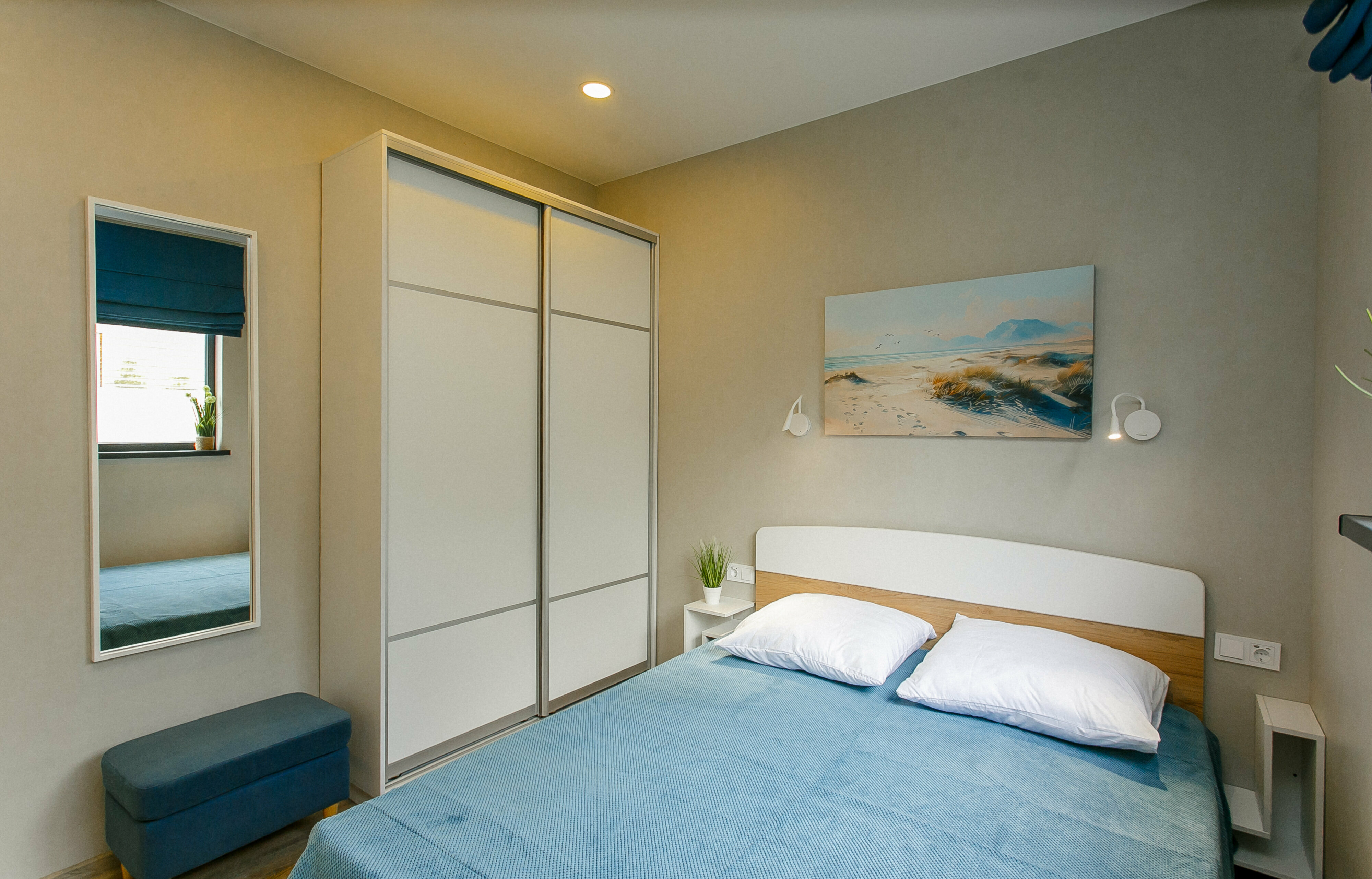 Коттедж с террасой и доступом к бассейну