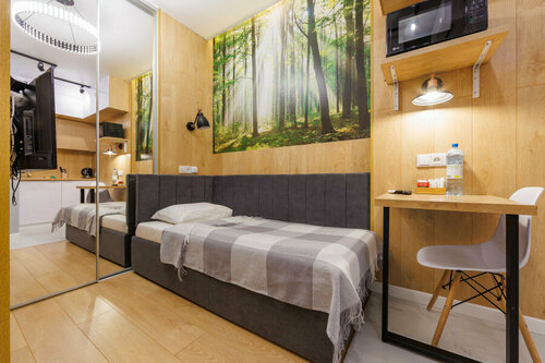 Одноместная студия без окна в Ботаник