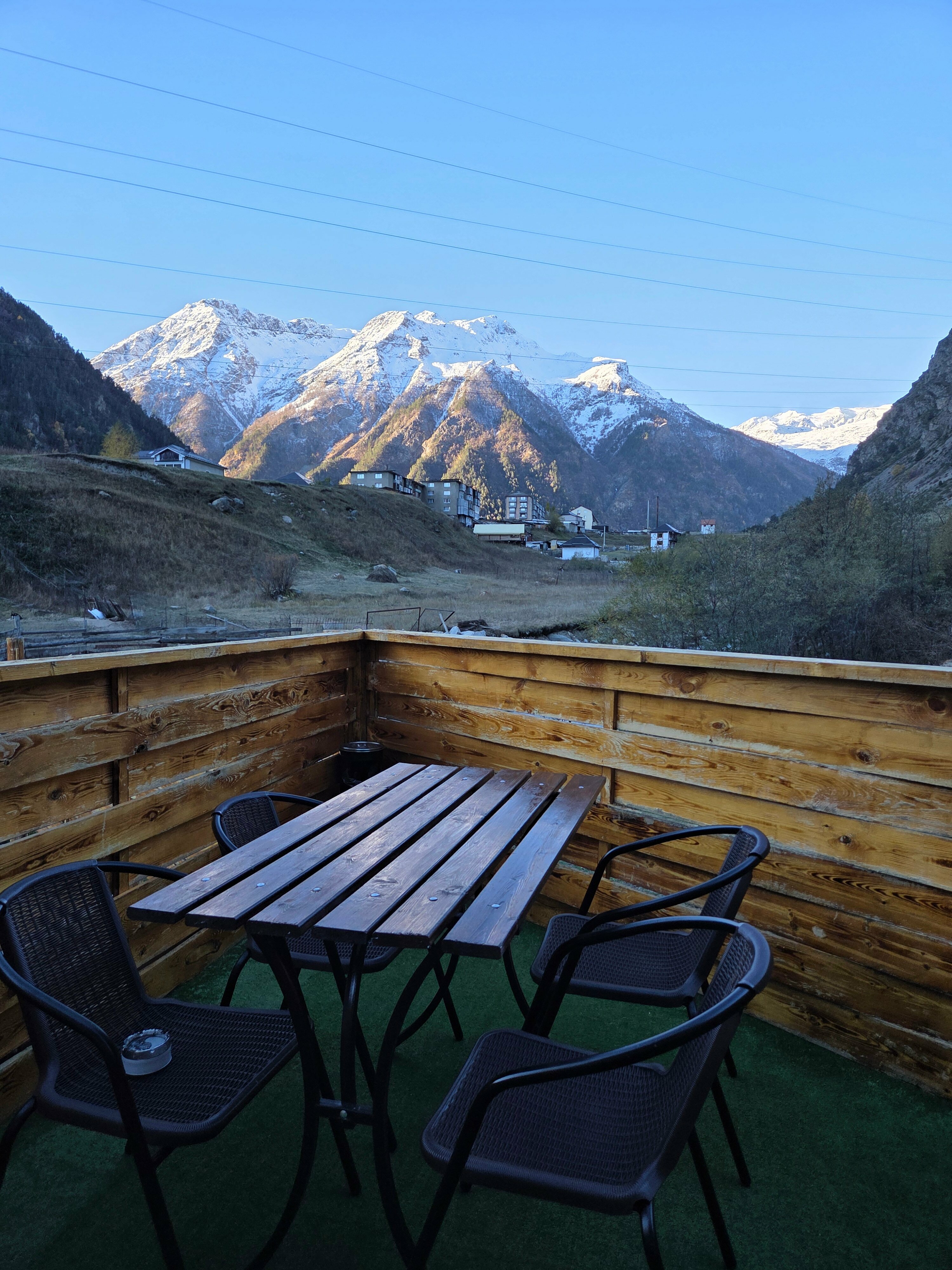 Коттедж с видом на горы