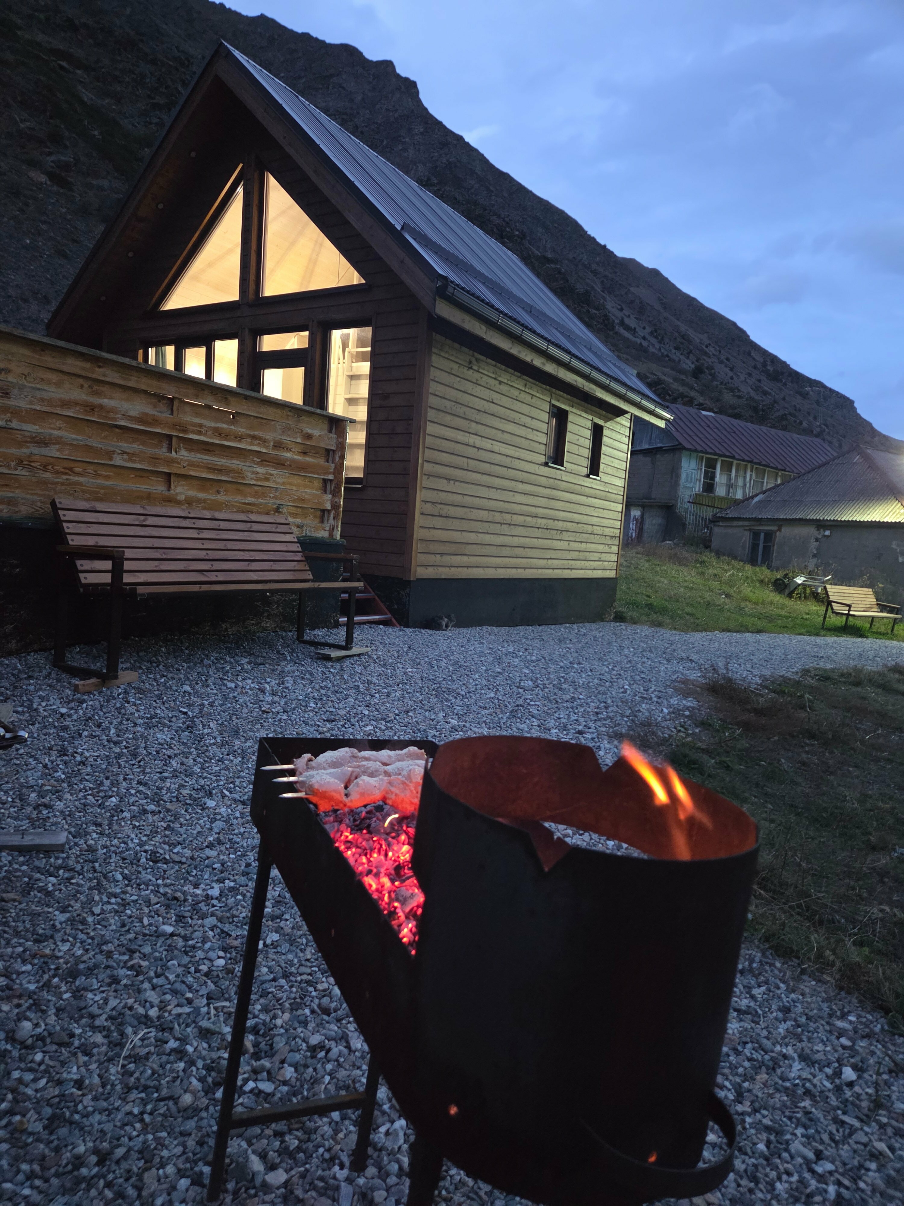 Коттедж с видом на горы