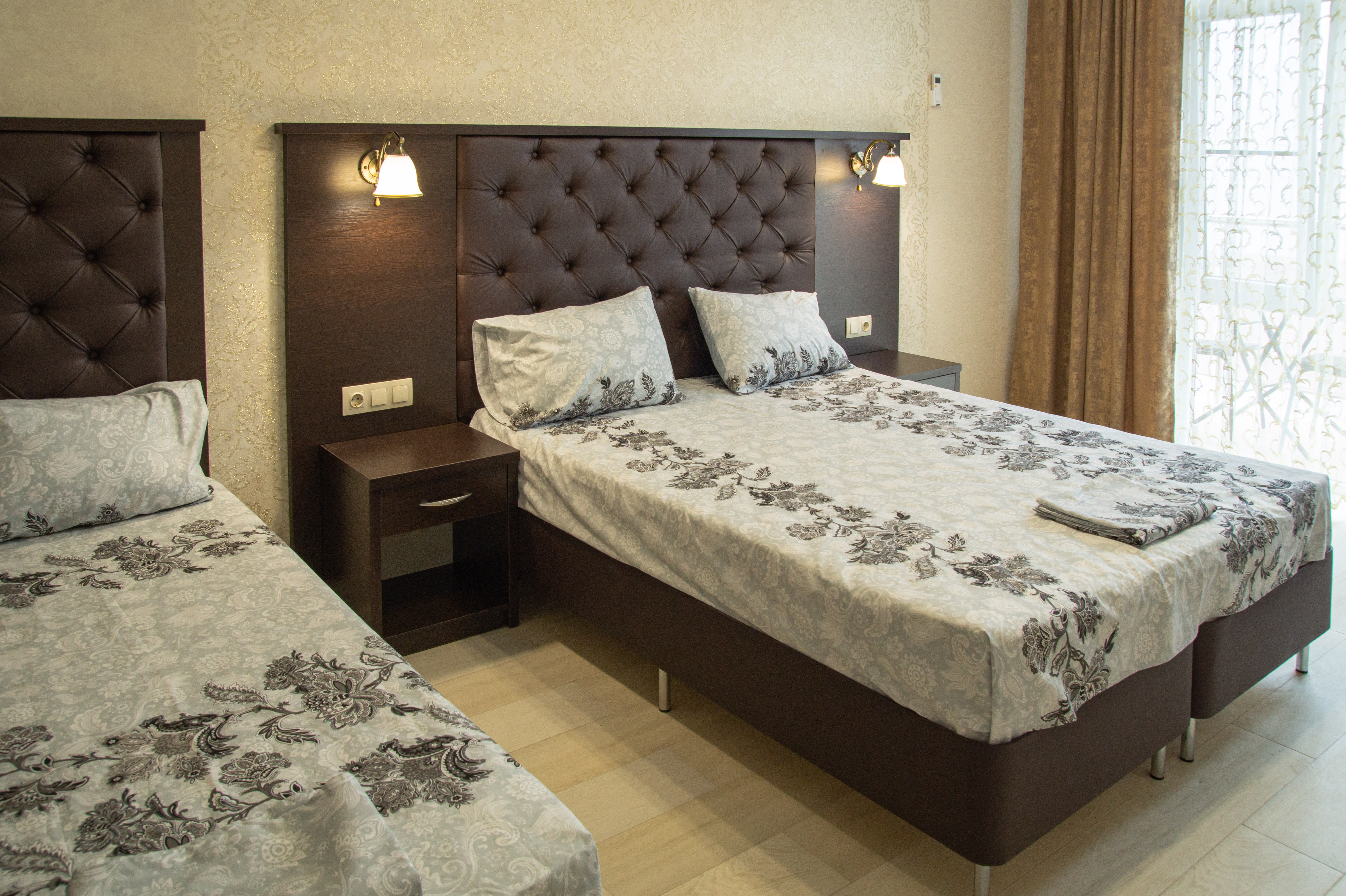 Четырехместный номер с видом на море