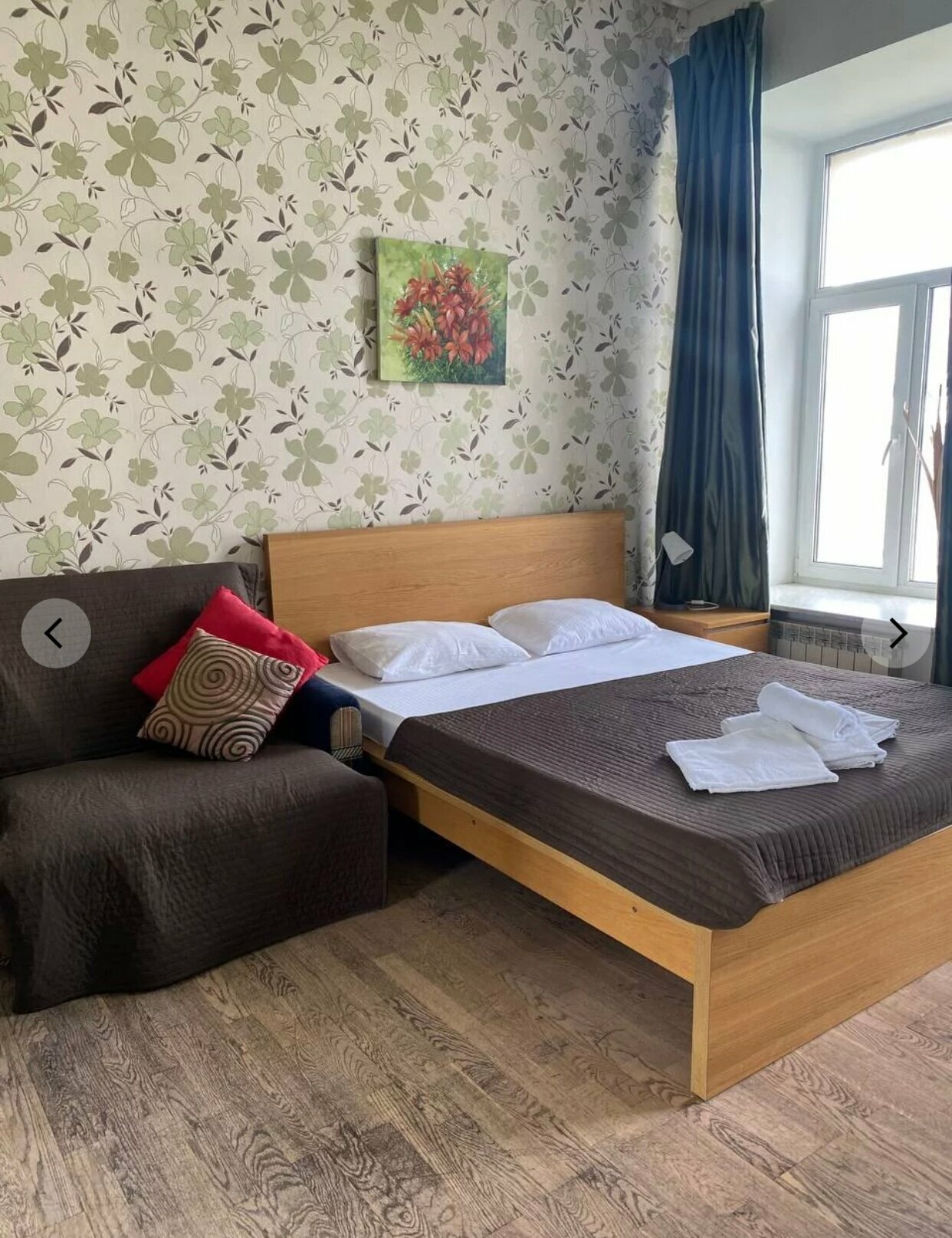 Двухместный номер с 1 кроватью и собственной ванной комнатой