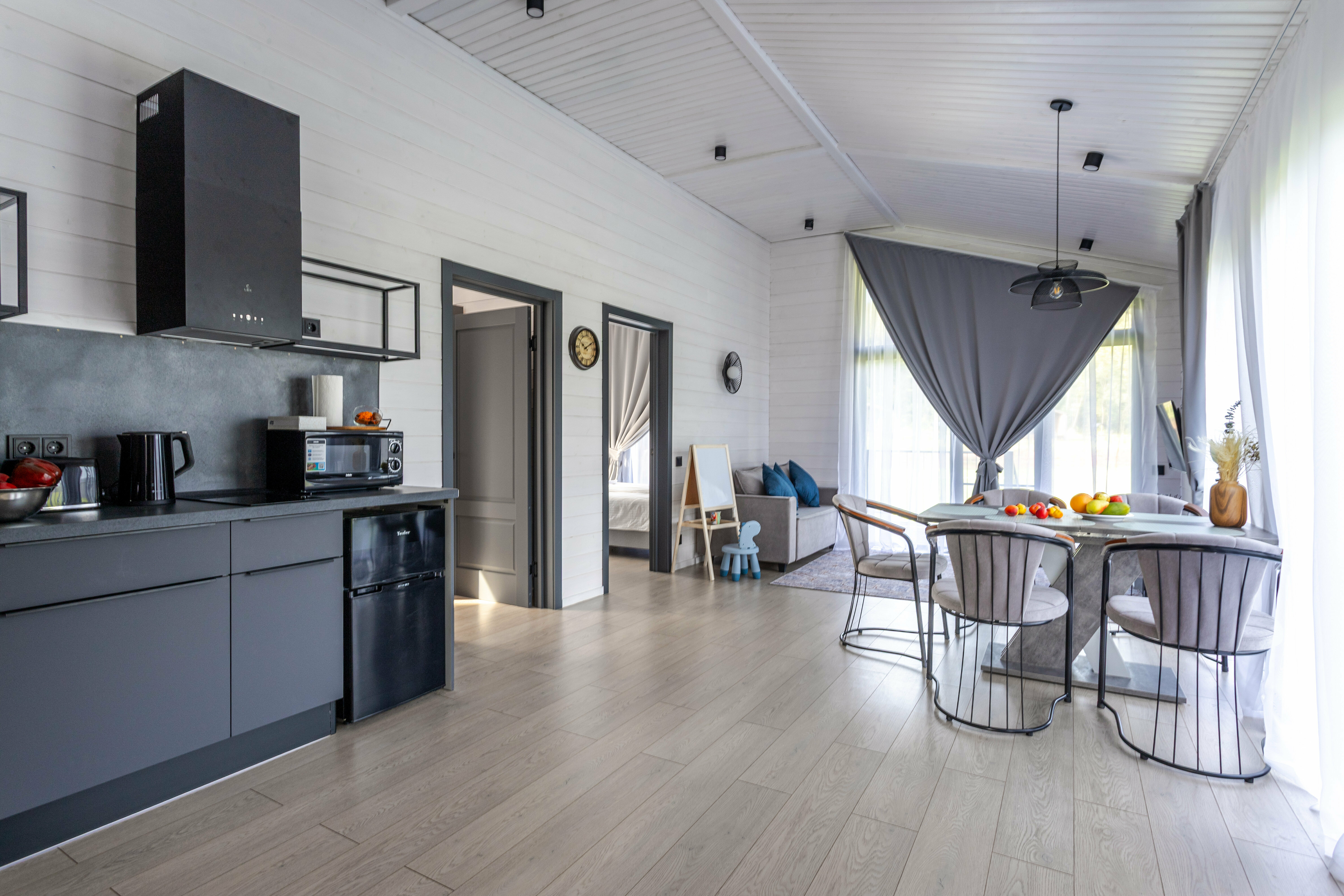 Коттедж с панорамной ванной