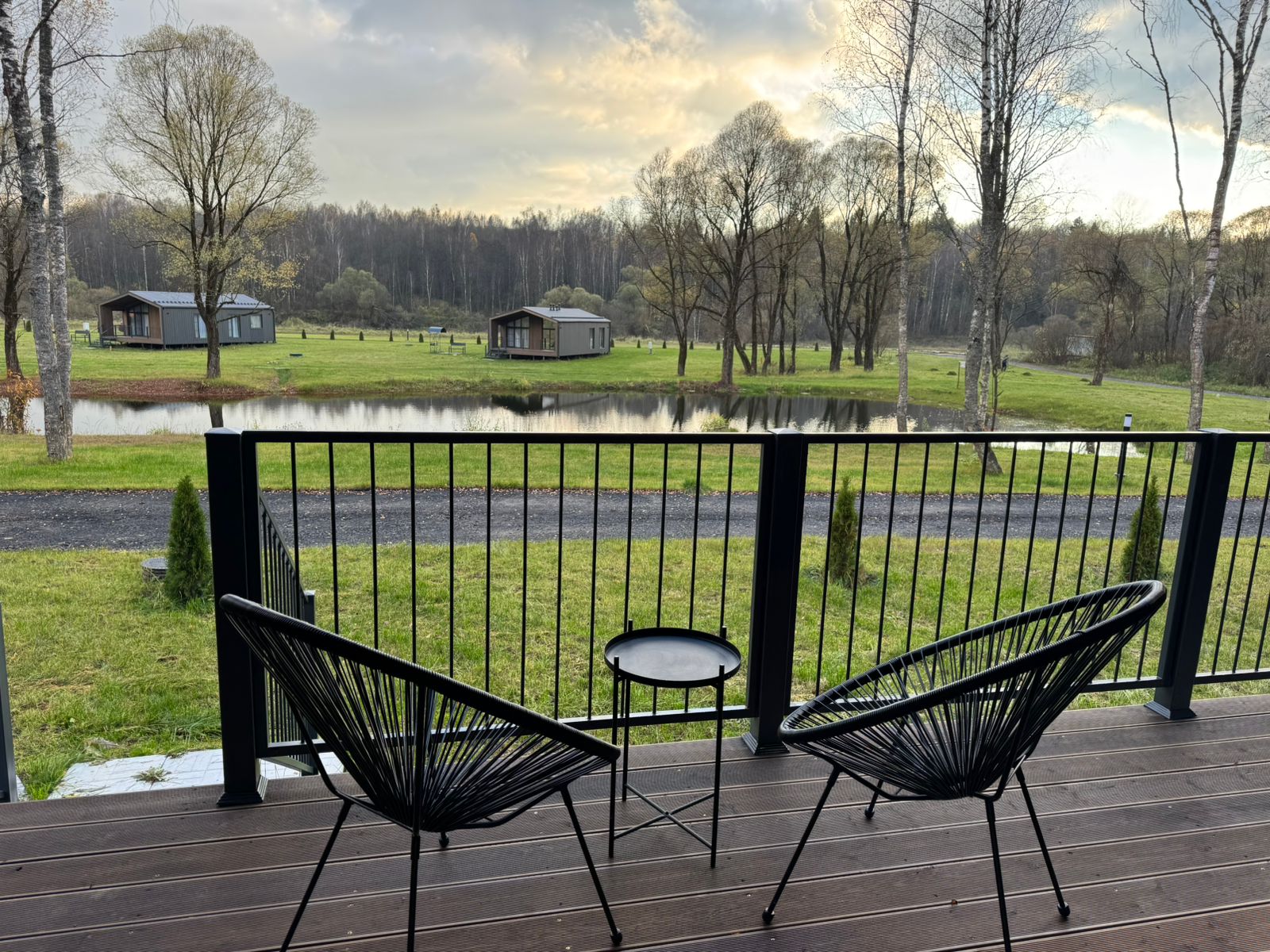 Коттедж с панорамной ванной