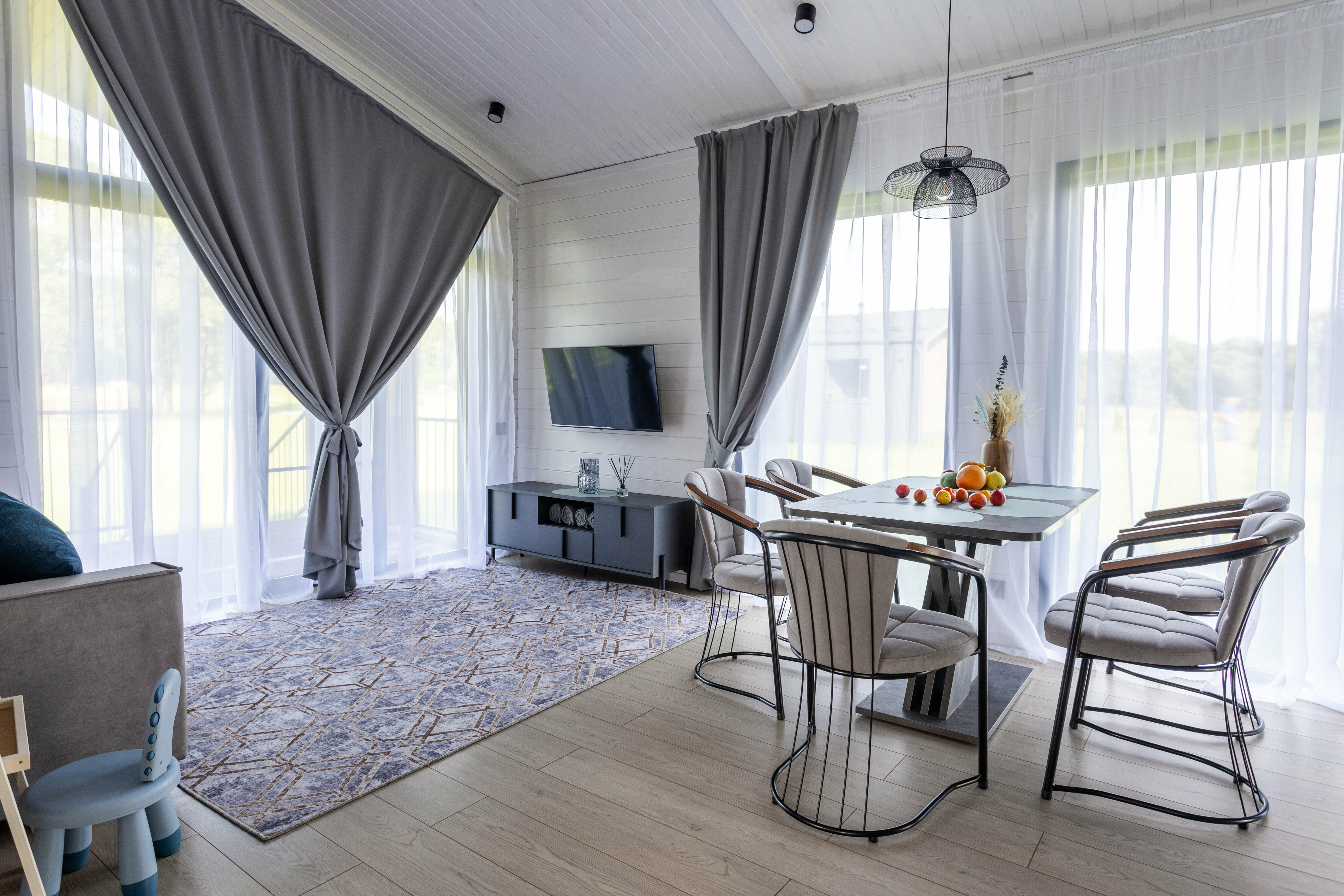 Коттедж с панорамной ванной