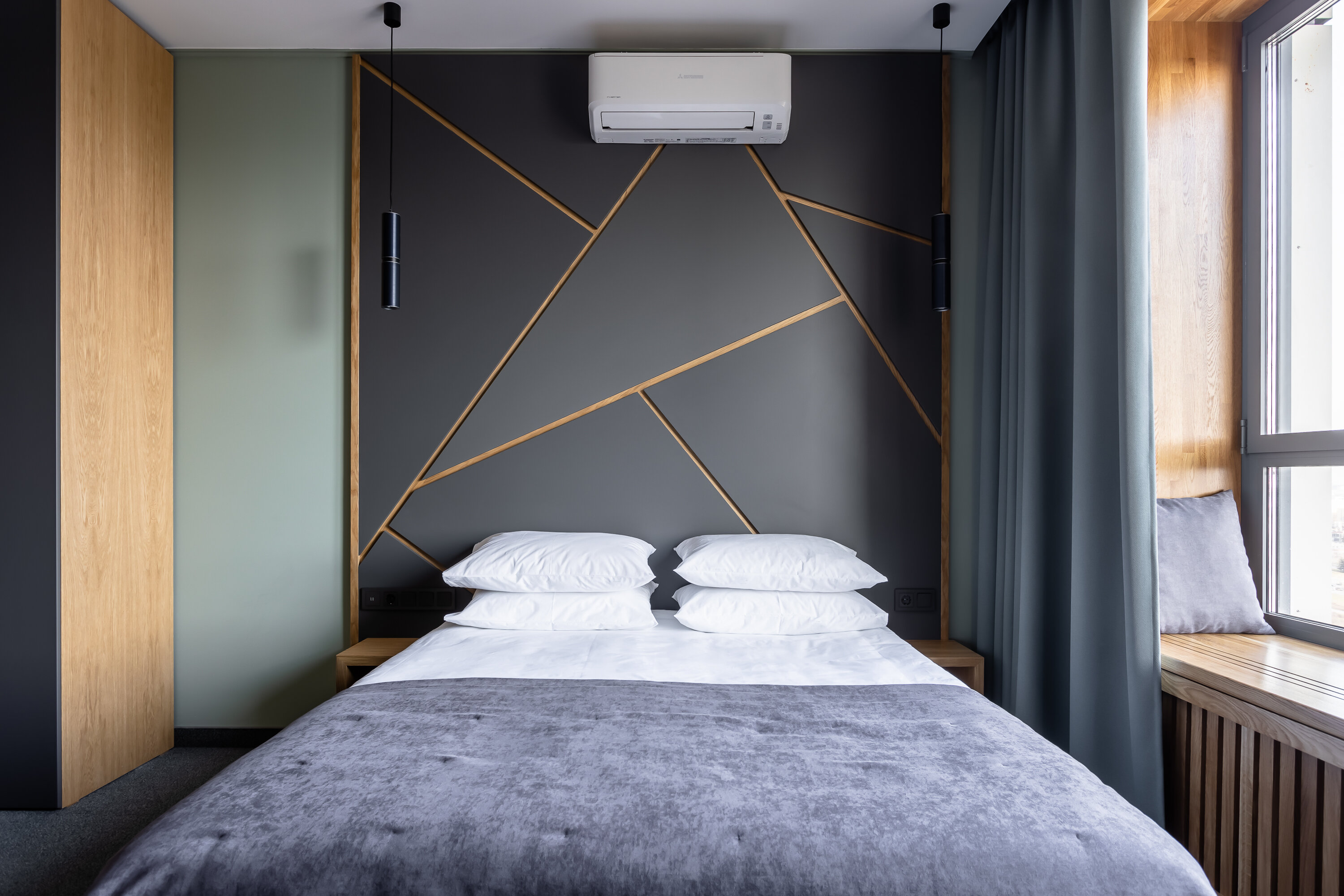 Номер-студия Делюкс  с великолепным видом на Парк Победы