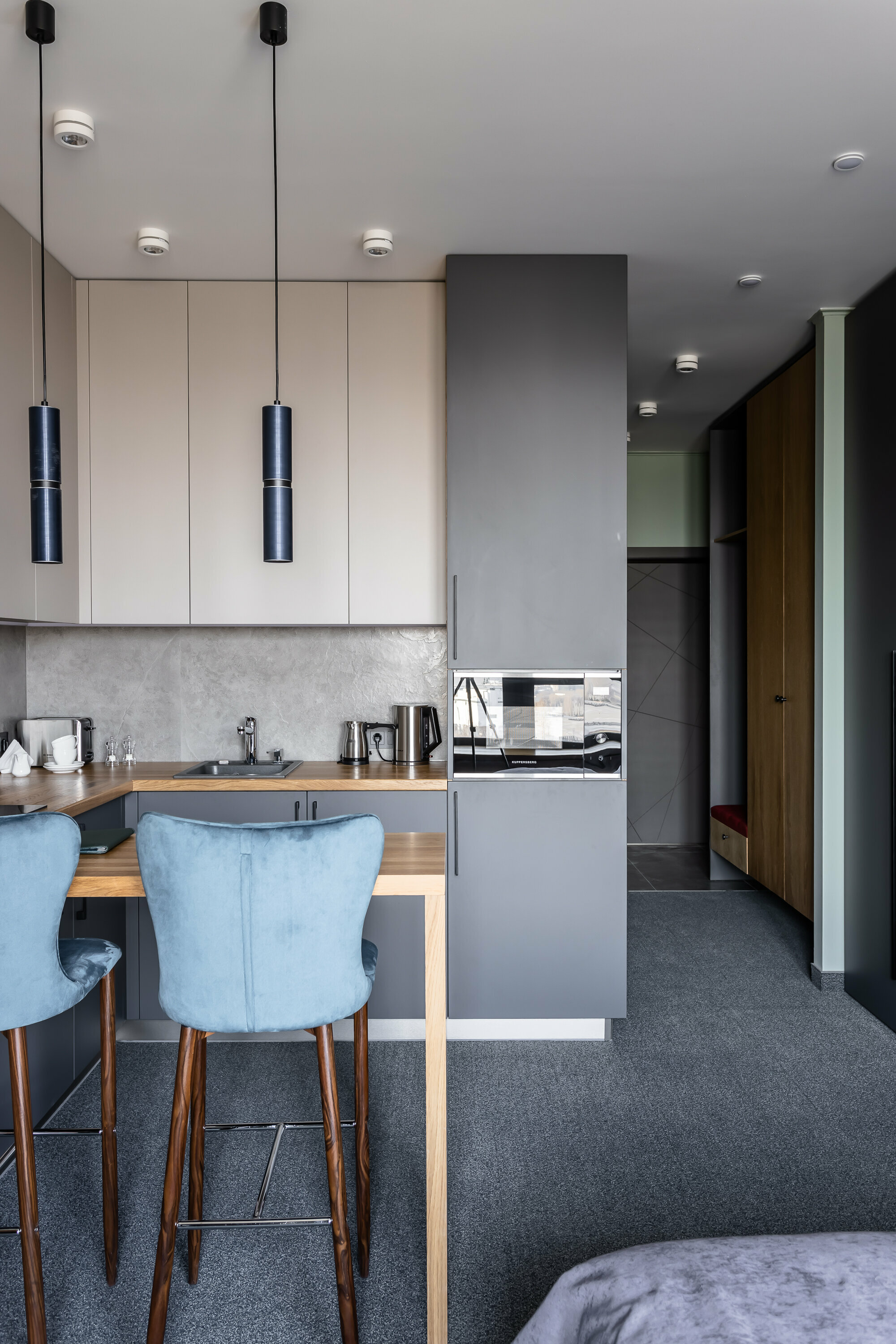 Номер-студия Делюкс  с великолепным видом на Парк Победы