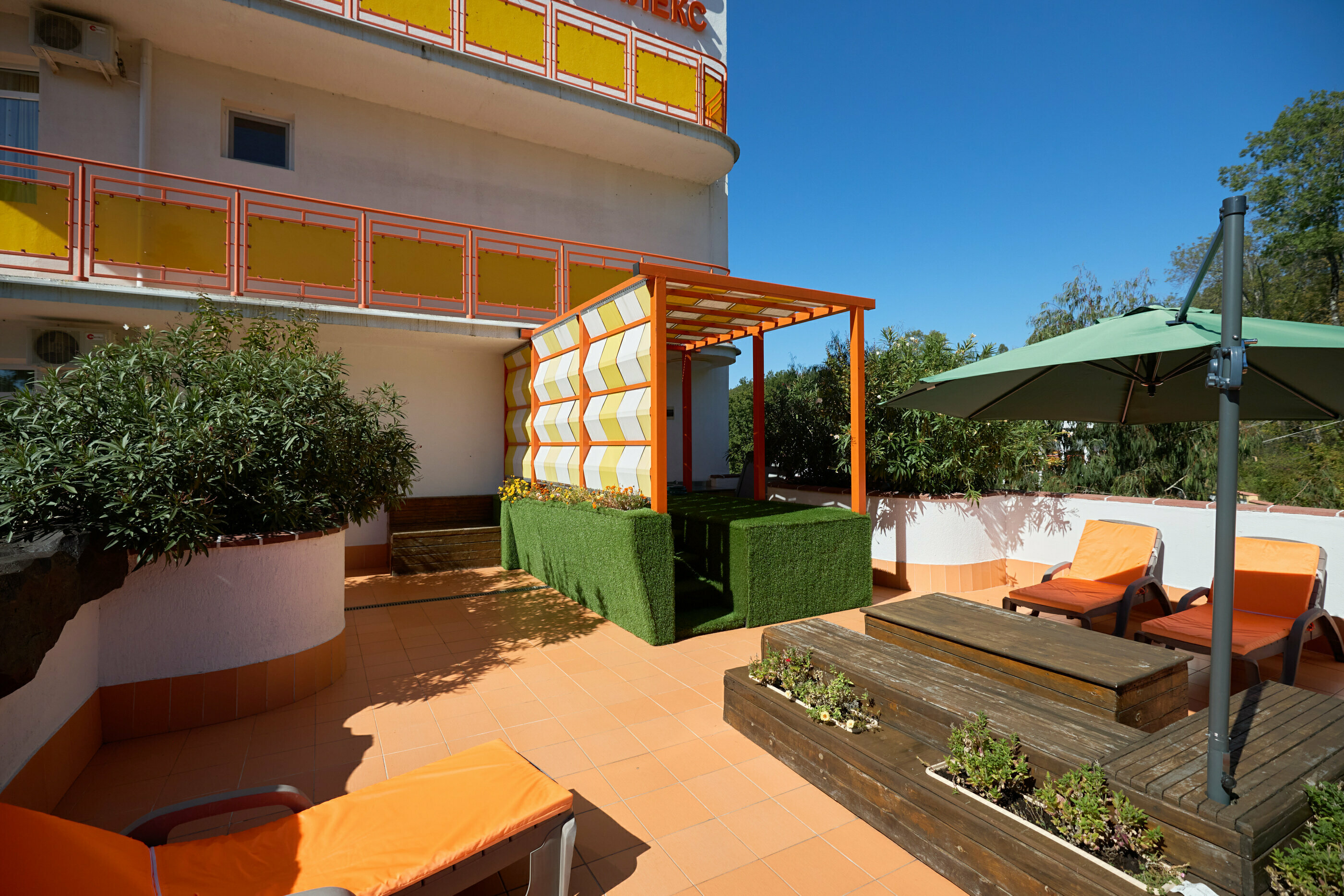 Люкс с террасой