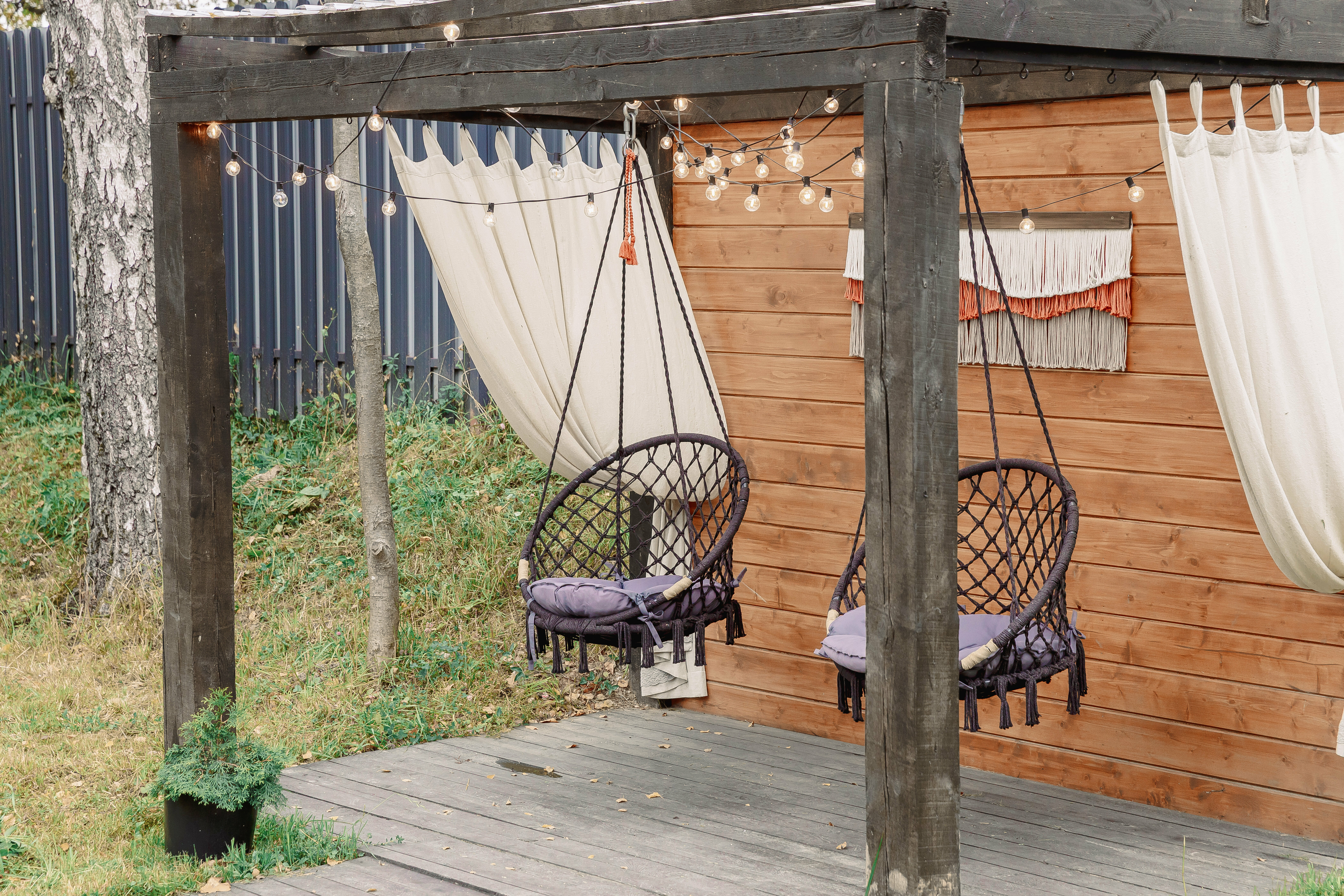 Дом в березовой роще