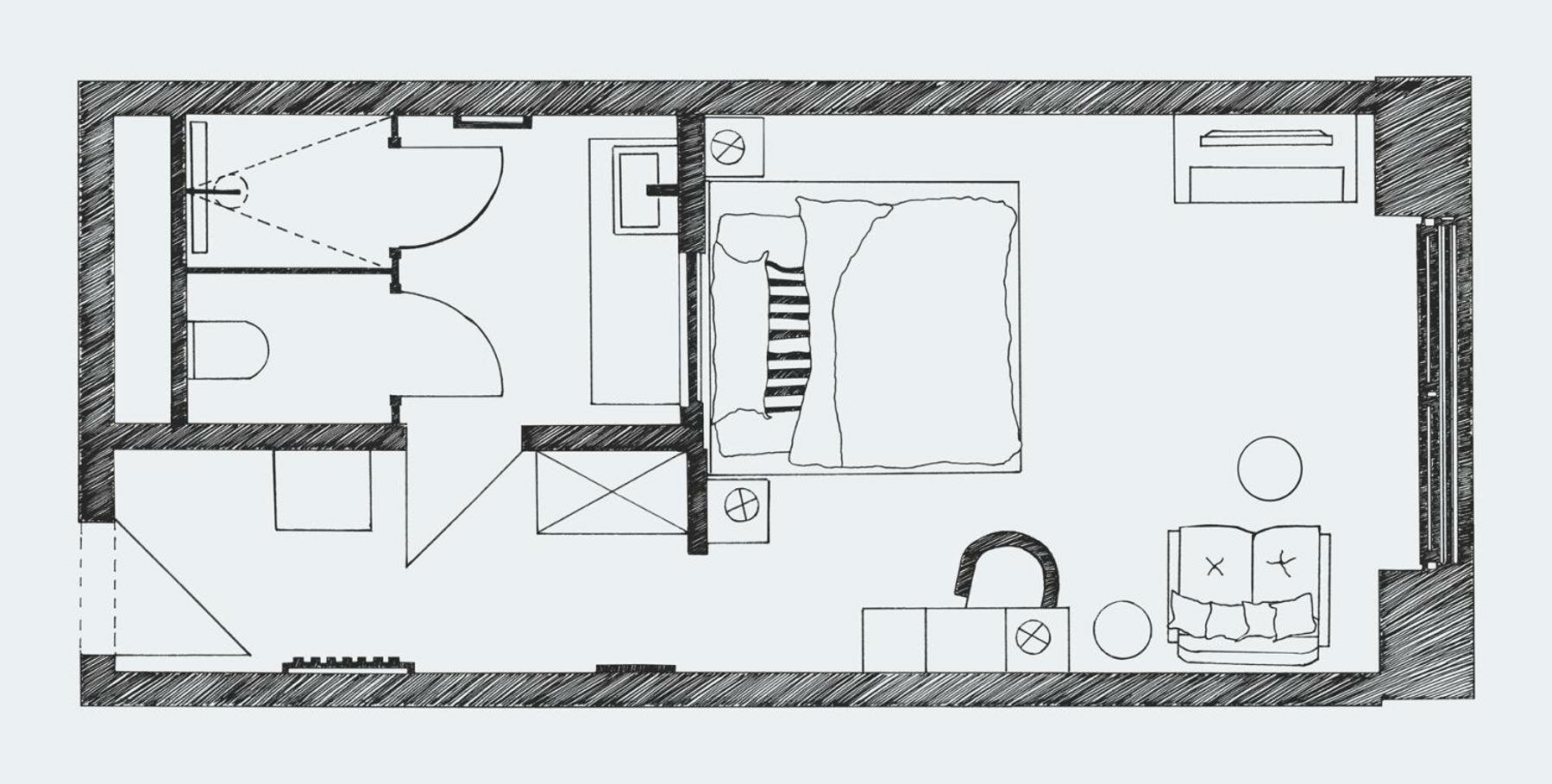 Superior Double Room with Sea View