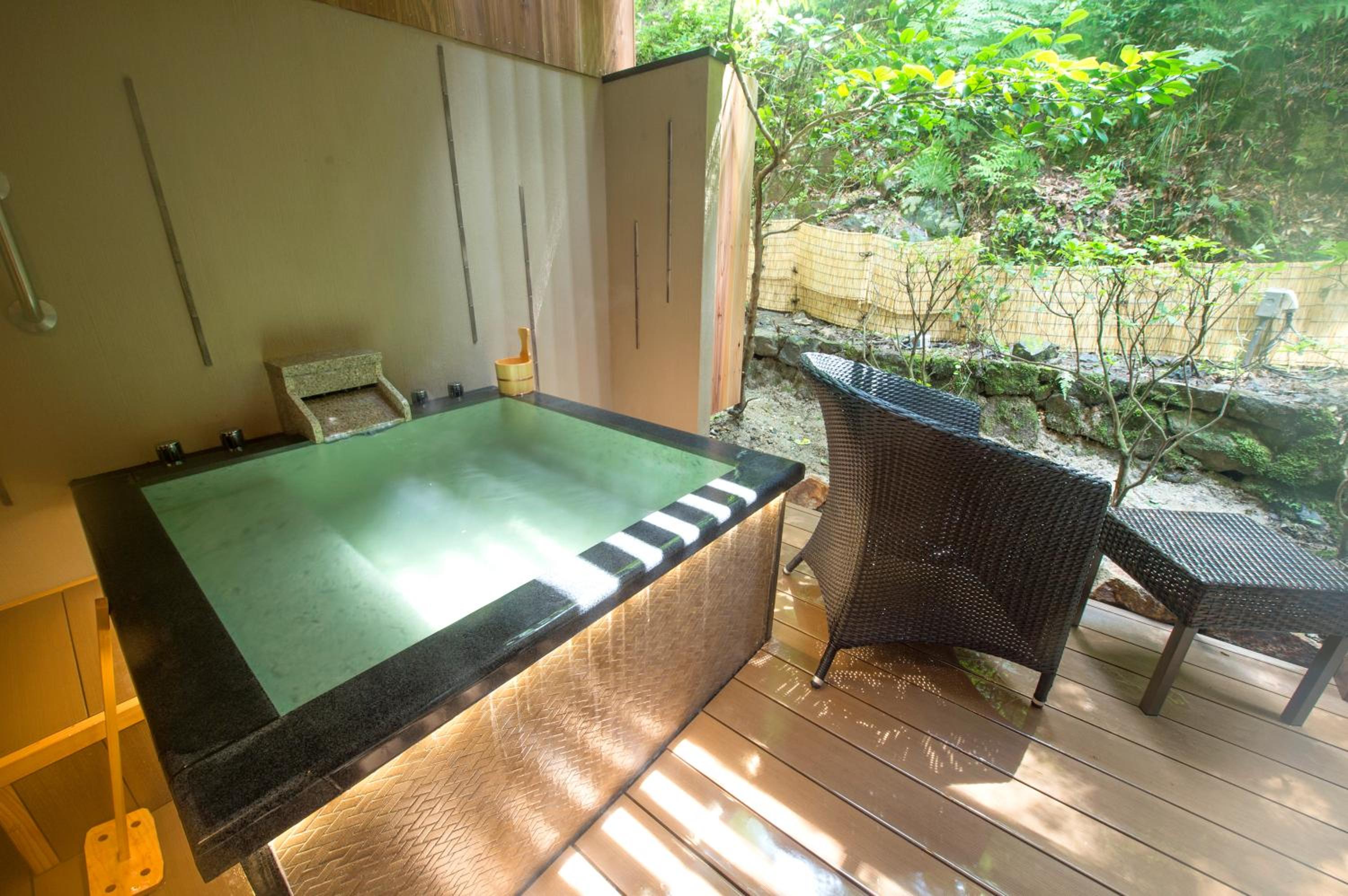Japanese-Style Superior Room with Open-Air Hot Spring Bath【Yama-no-Terrace 】